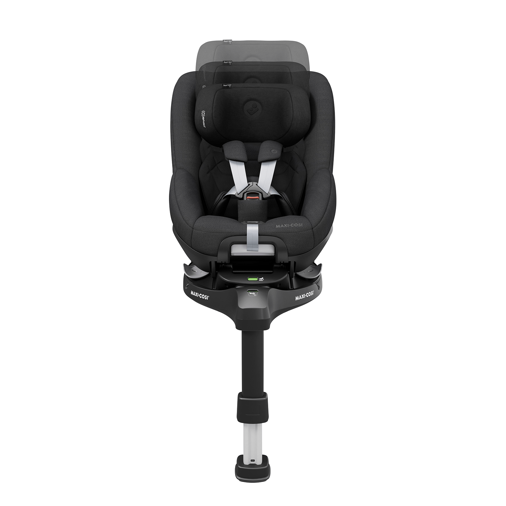 Maxi-Cosi Pearl 360 Pro & FamilyFix 360 Pro in Authentic Black Baby Car Seats 8053671110-1 8712930184669