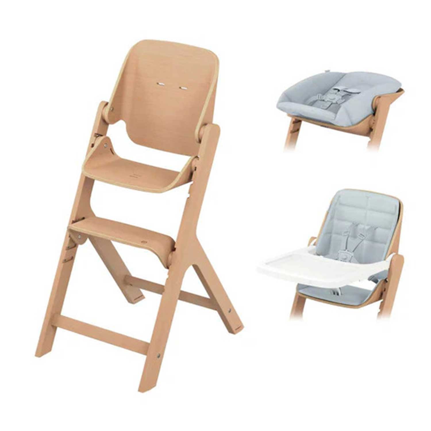 Maxi-Cosi Nesta Complete Bundle in Natural Baby Highchairs KF10000053 3220660003235