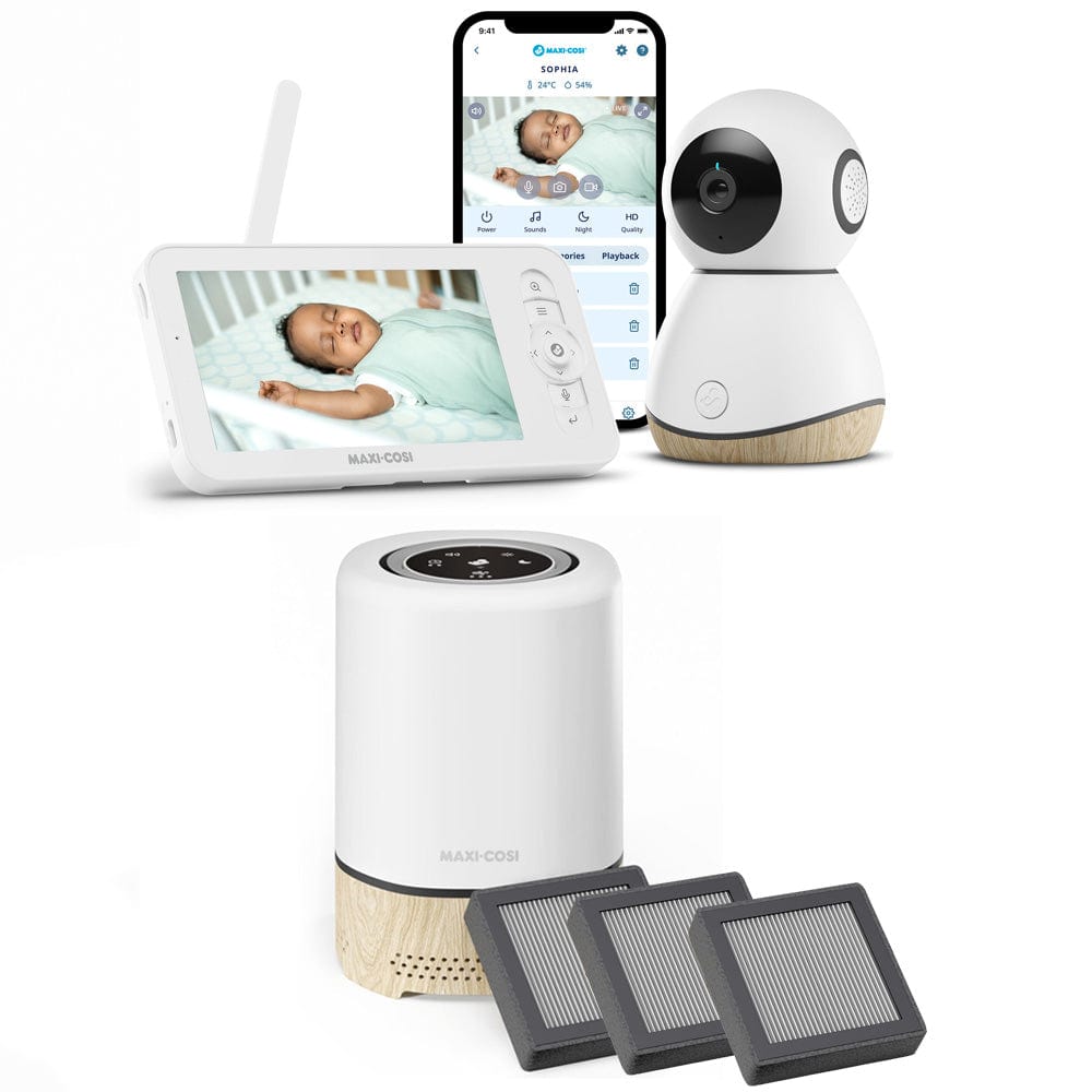 Maxi-Cosi Connected Home Safety Bundle Baby Monitors 17877-SAF-CON-HOM