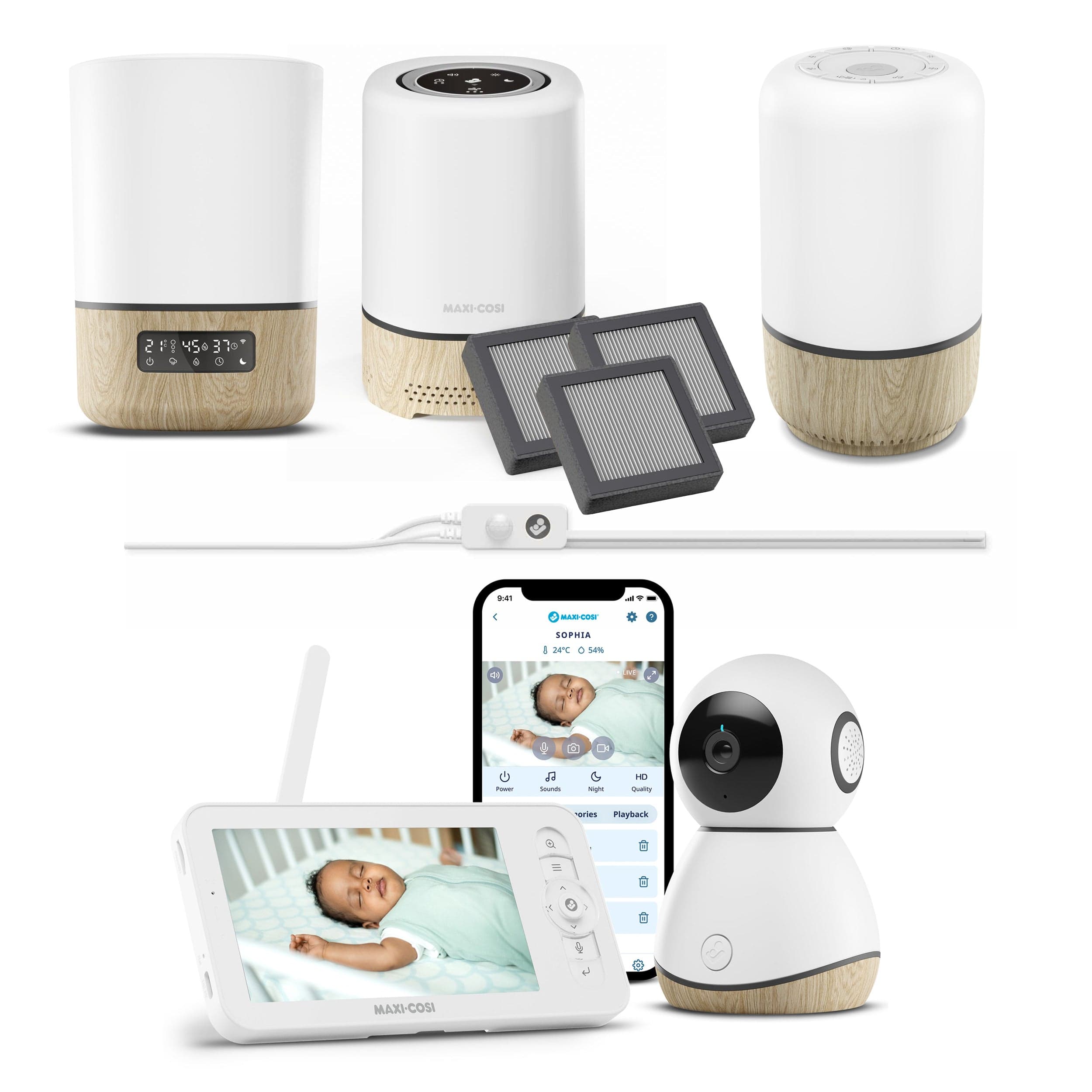 maxi cosi camera app Maxi-Cosi Connected Home Ultimate Bundle