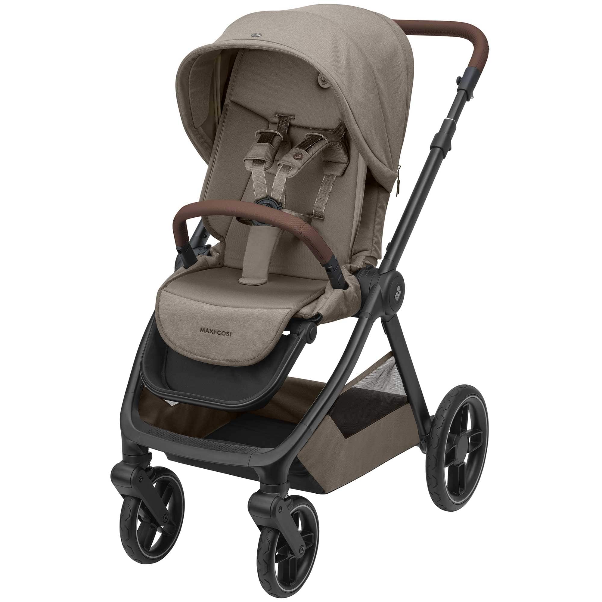 Maxi-Cosi Oxford+ 8 Piece Emerald 360S Bundle in Twillic Truffle Baby Prams KF10000136 8712930023883