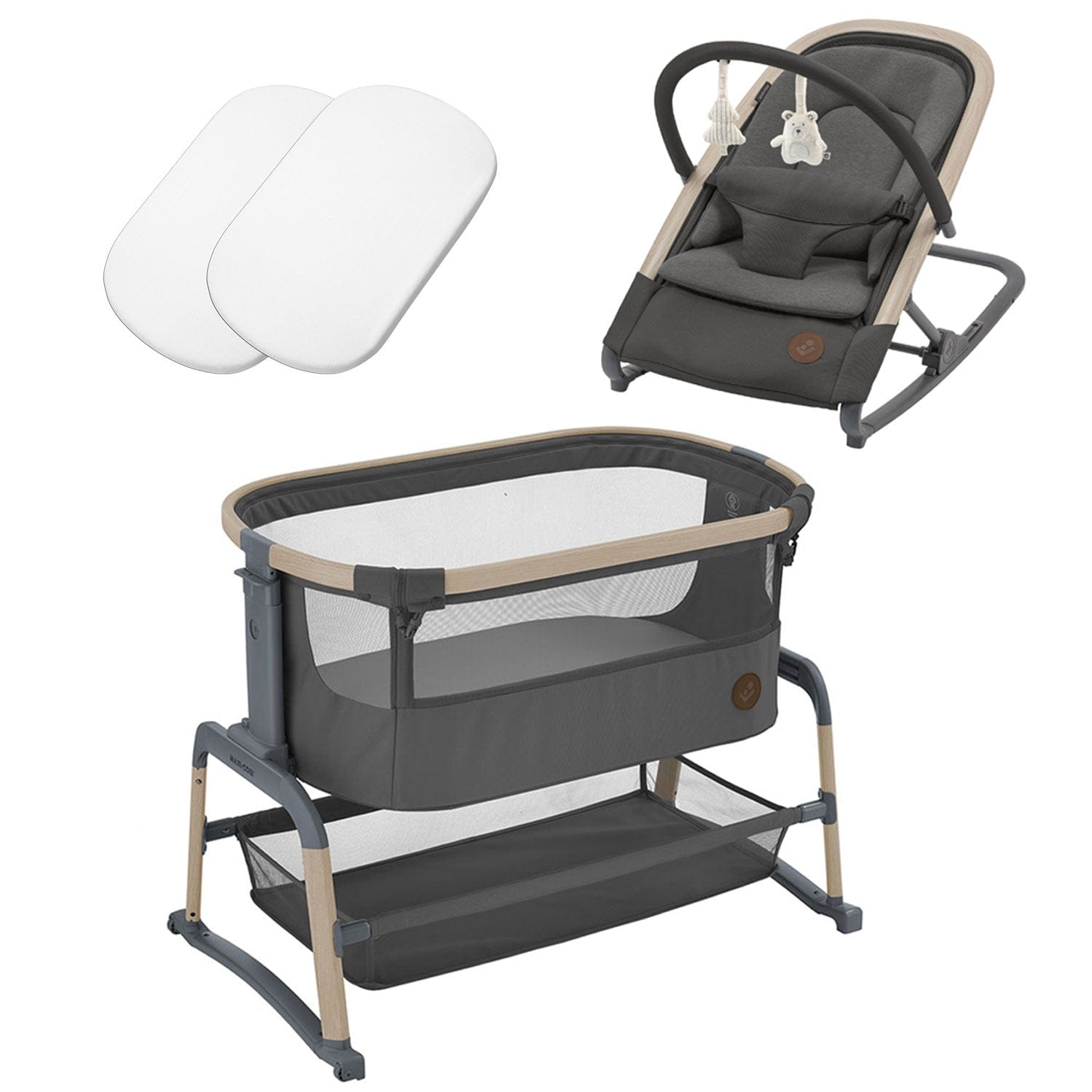 maxi cosi iora graphite Maxi-Cosi Home Essential Bundle in Beyond Graphite