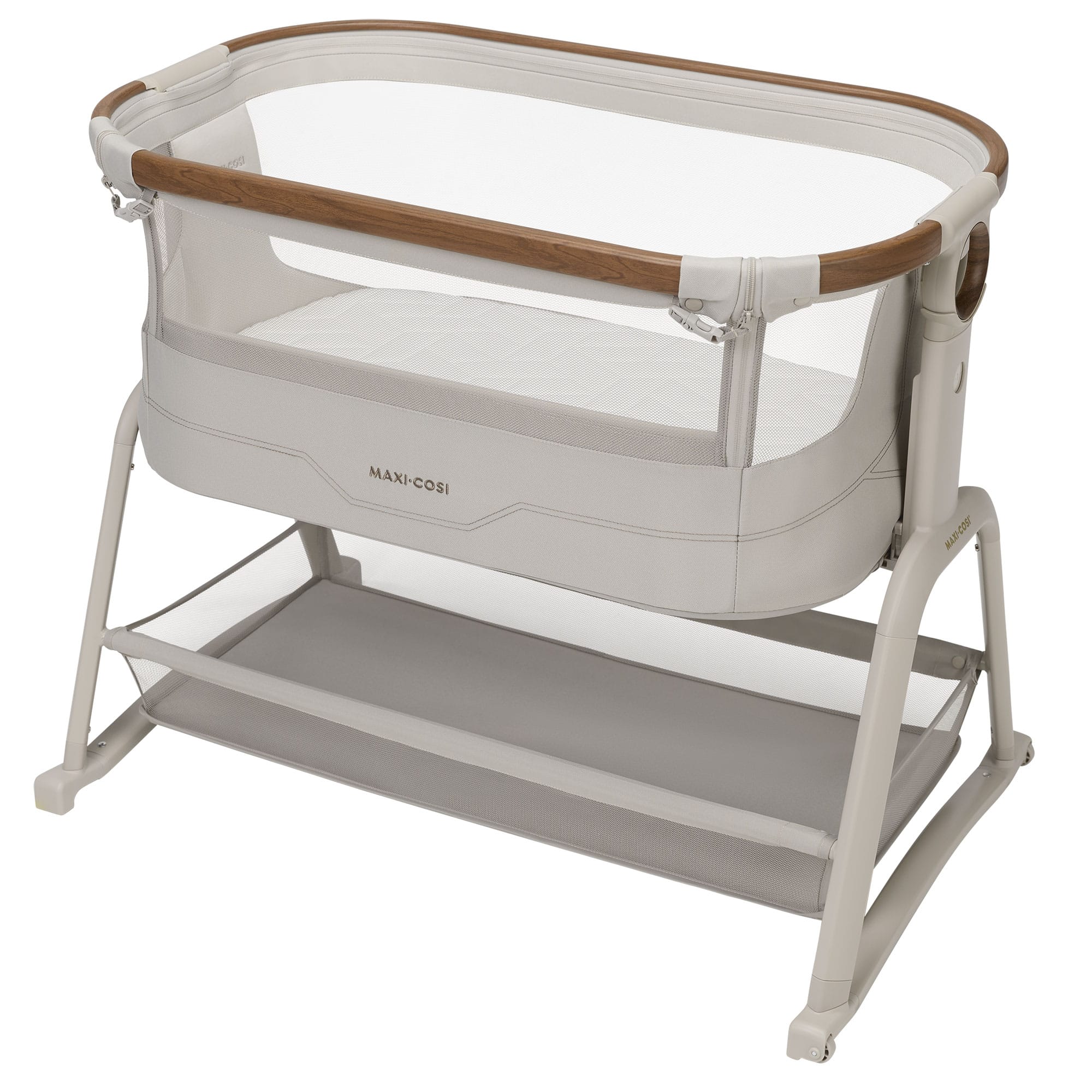 Maxi-Cosi Iora Plus Co-Sleeper & Bassinet in Elegance Beige Cribs 2131159110 3220669981022