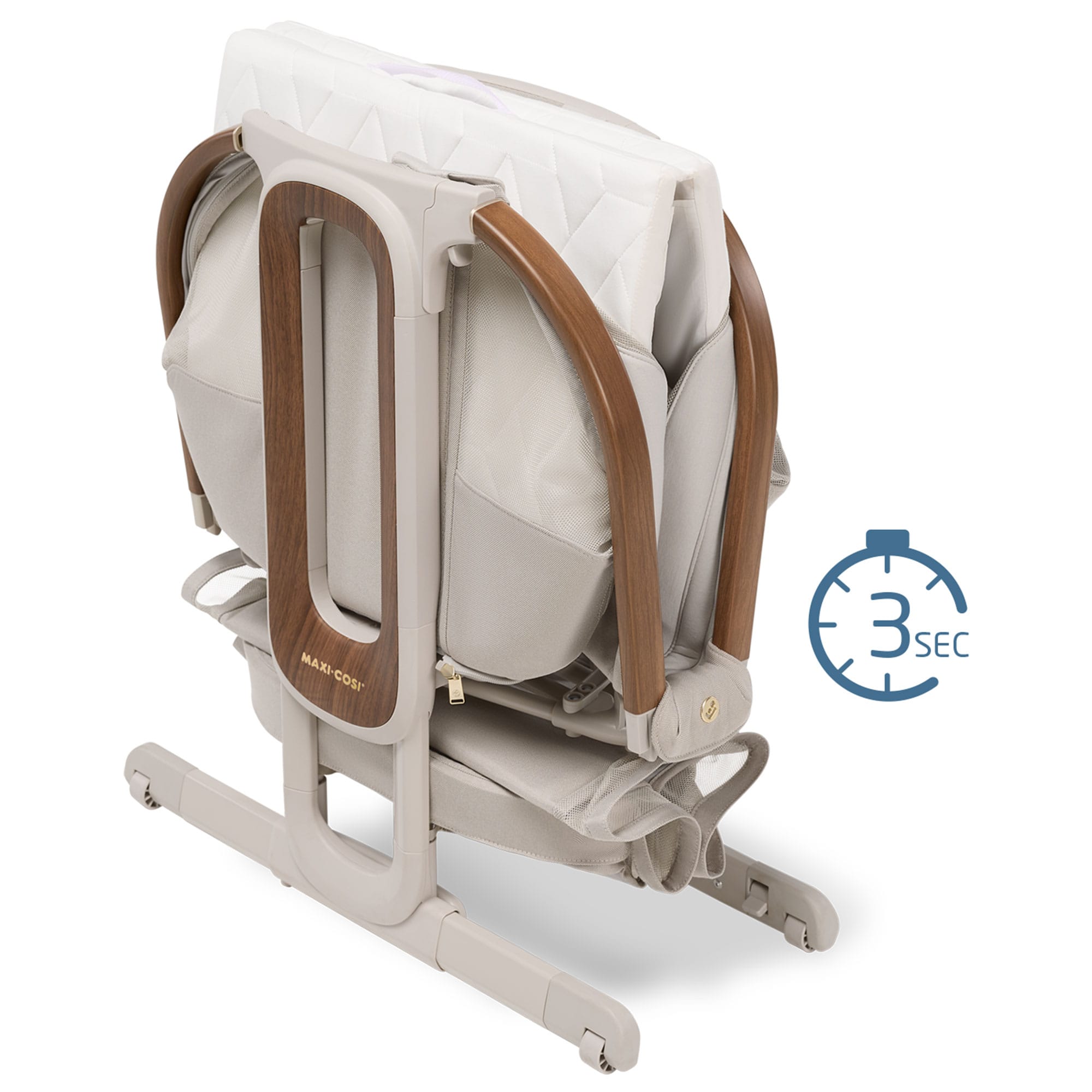 Maxi-Cosi Iora Pro Co-Sleeper & Bassinet in Elegance Beige Cribs