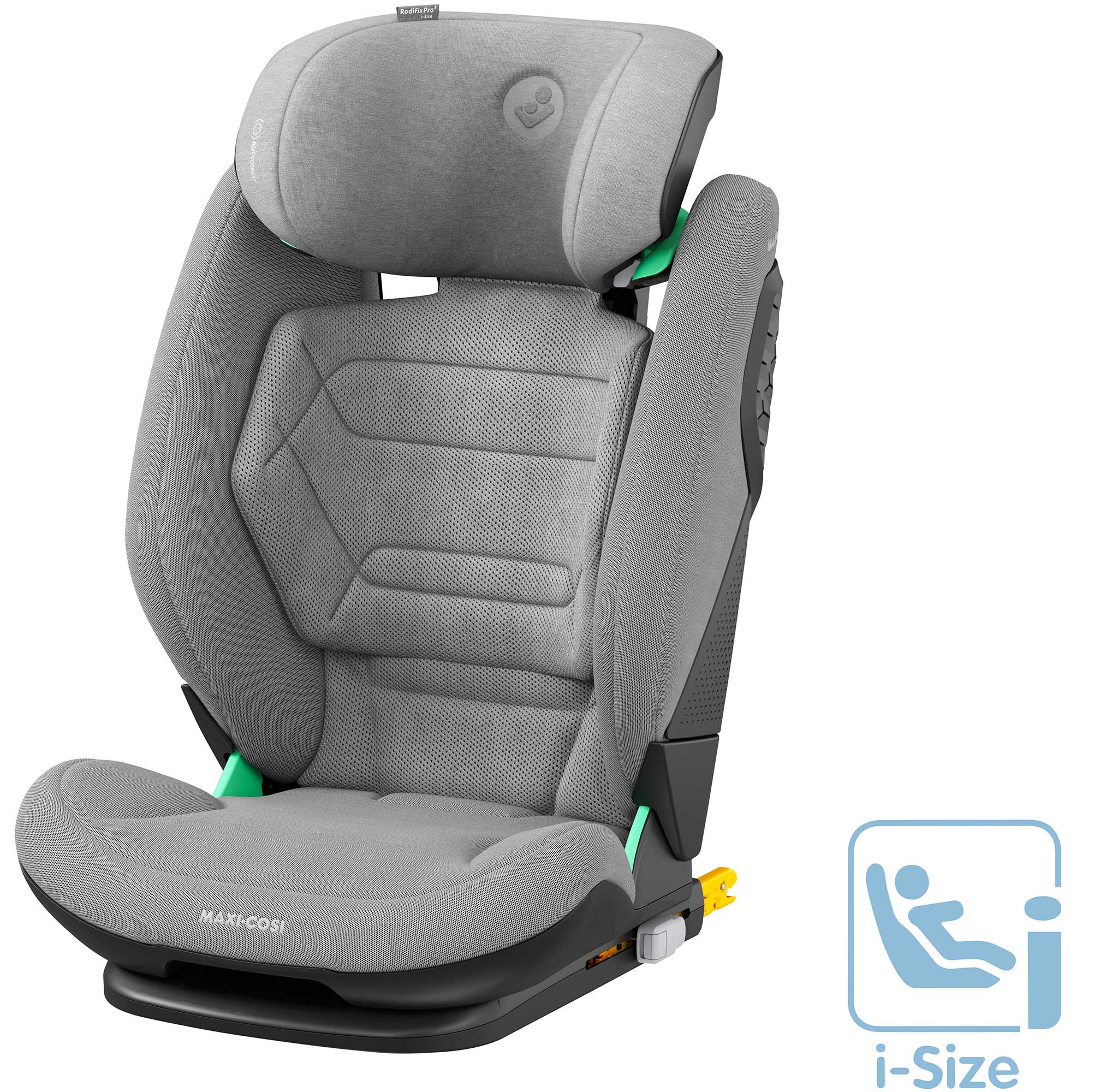 Maxi-Cosi Rodifix Pro 2 i-size Booster Seat in Authentic Grey Highback Booster Seats 8800510111 8712930183501