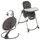 Maxi-Cosi Cassia & Minla Home Bundle Beyond Graphite Rocking Bouncing Cradles 14411-BEYGPH 3220660341757