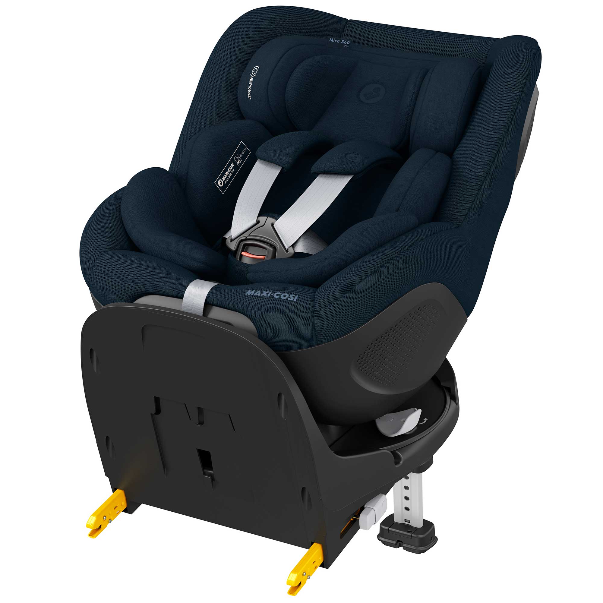 MAXICOSI MICA ECO I-SIZE! Easy 360° rotation to make it easy to get your  child in and out of the car. Rotation is possible in any reclined…
