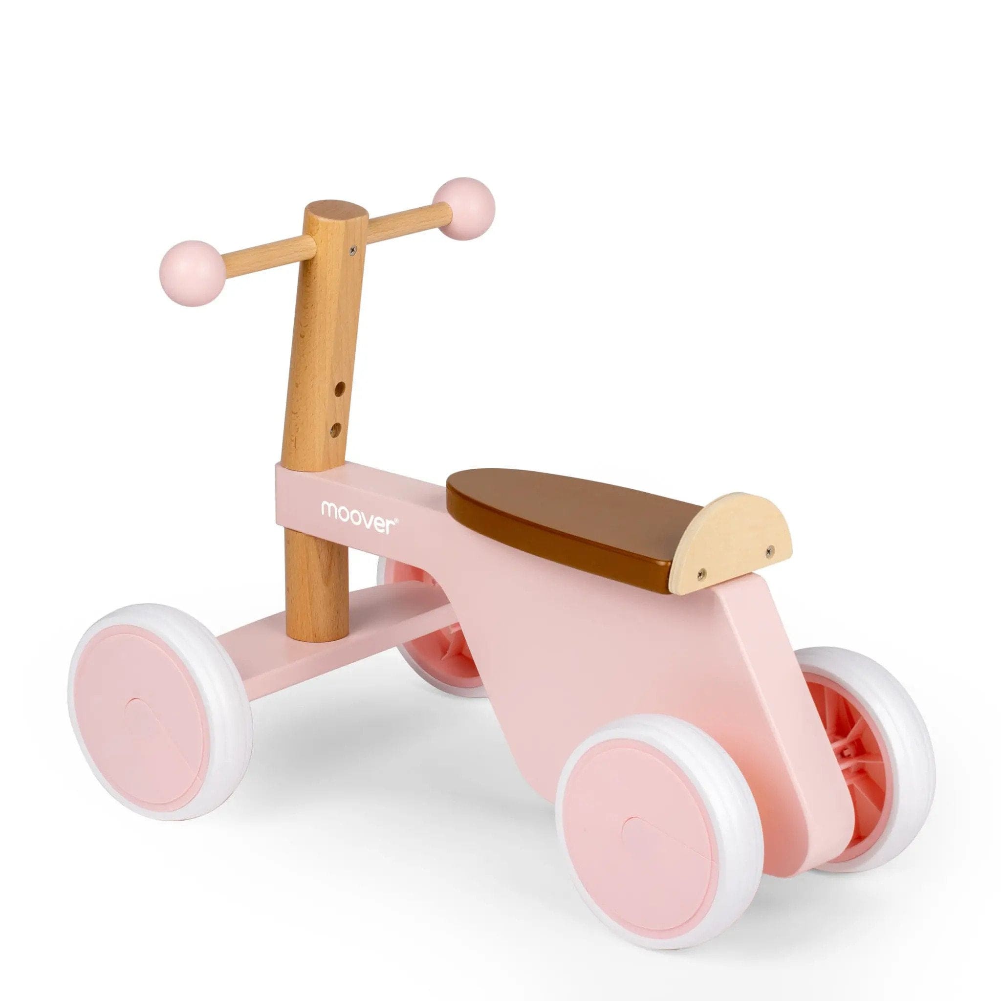 Moover- 4 - Ride On Bike in Pink Push Along Toys MVBIKEPNK 126129419092