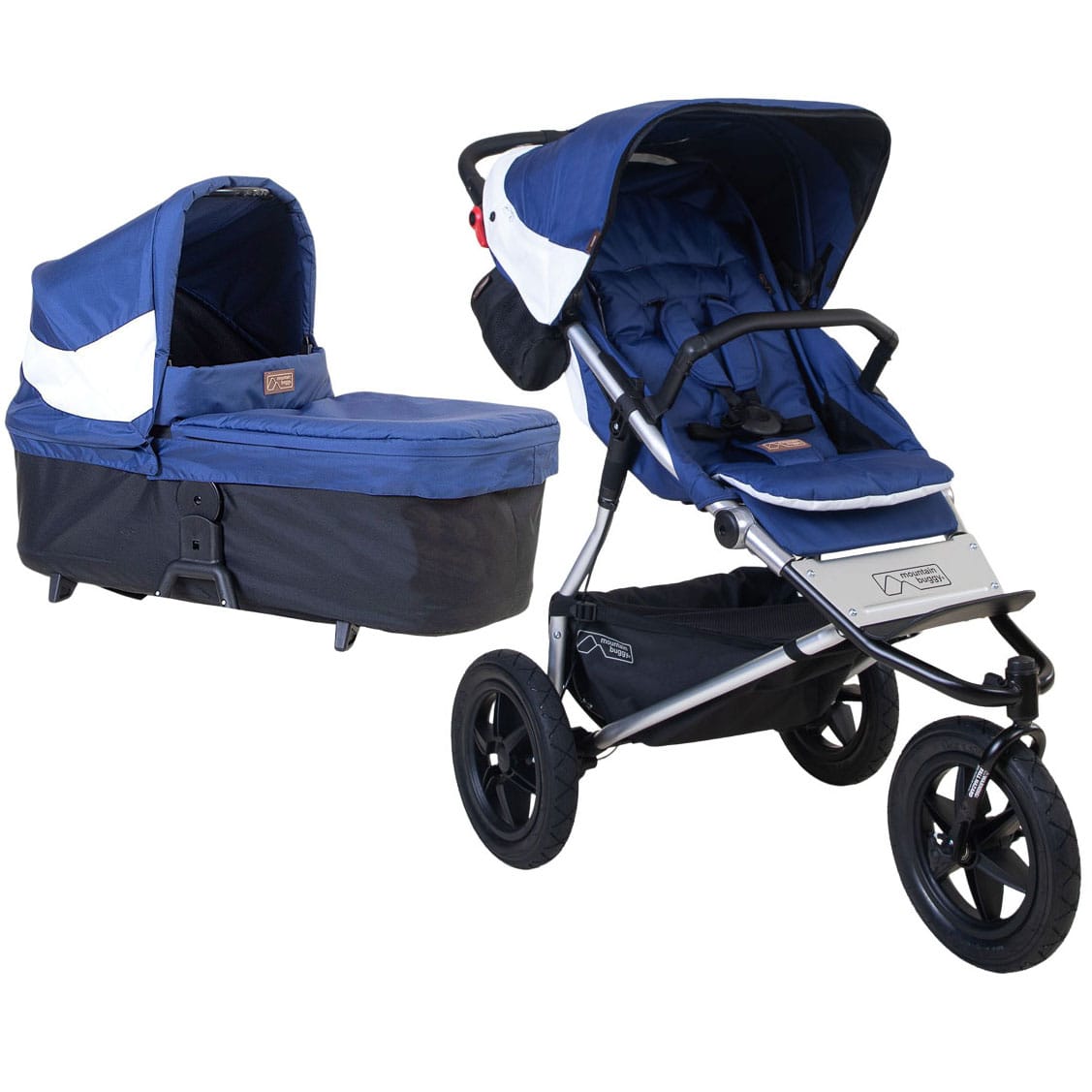 Mountain Buggy Terrain V4 With Carrycot in Quartz 3 Wheelers 21606-QTZ 9420015782110