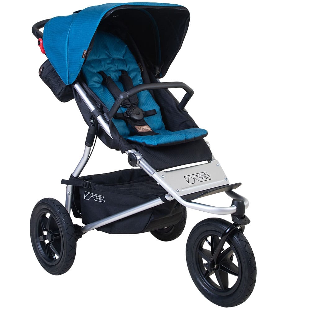 Mountain Buggy Urban Jungle V4 Heritage Collection in Ocean 3 Wheelers mb-ujv4caviar 9420015781830