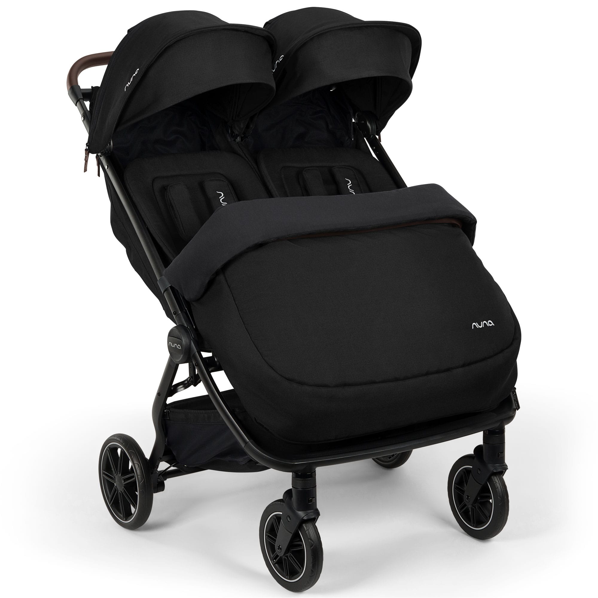 Nuna TRVL Dubl Footmuff in Caviar Baby Prams FT19800CVR 8721094542895
