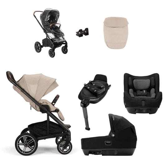 Nuna MIXX Next Generation CARI Bundle in Biscotti Travel Systems Z2BNMIXX1034UK 5056080616995