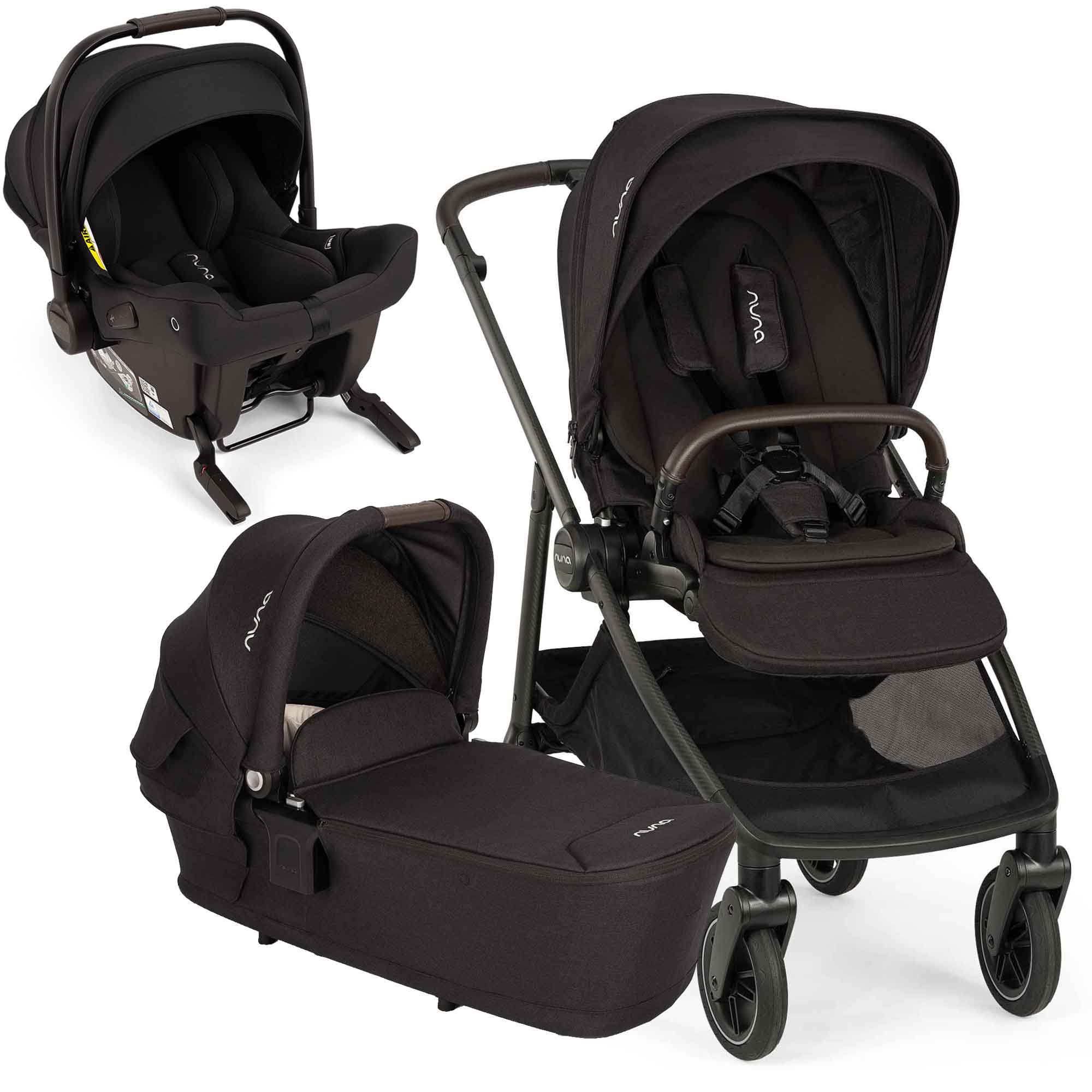 Nuna SWIV & PIPA Urbn Travel System in Caviar Travel Systems Z2BJSWIV1003UK 5056080617596