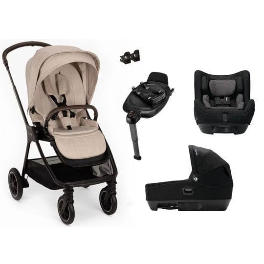 Nuna TRIV Next Generation Cari Bundle in Biscotti Travel Systems Z2BNTRIV1023UK 5056080617114