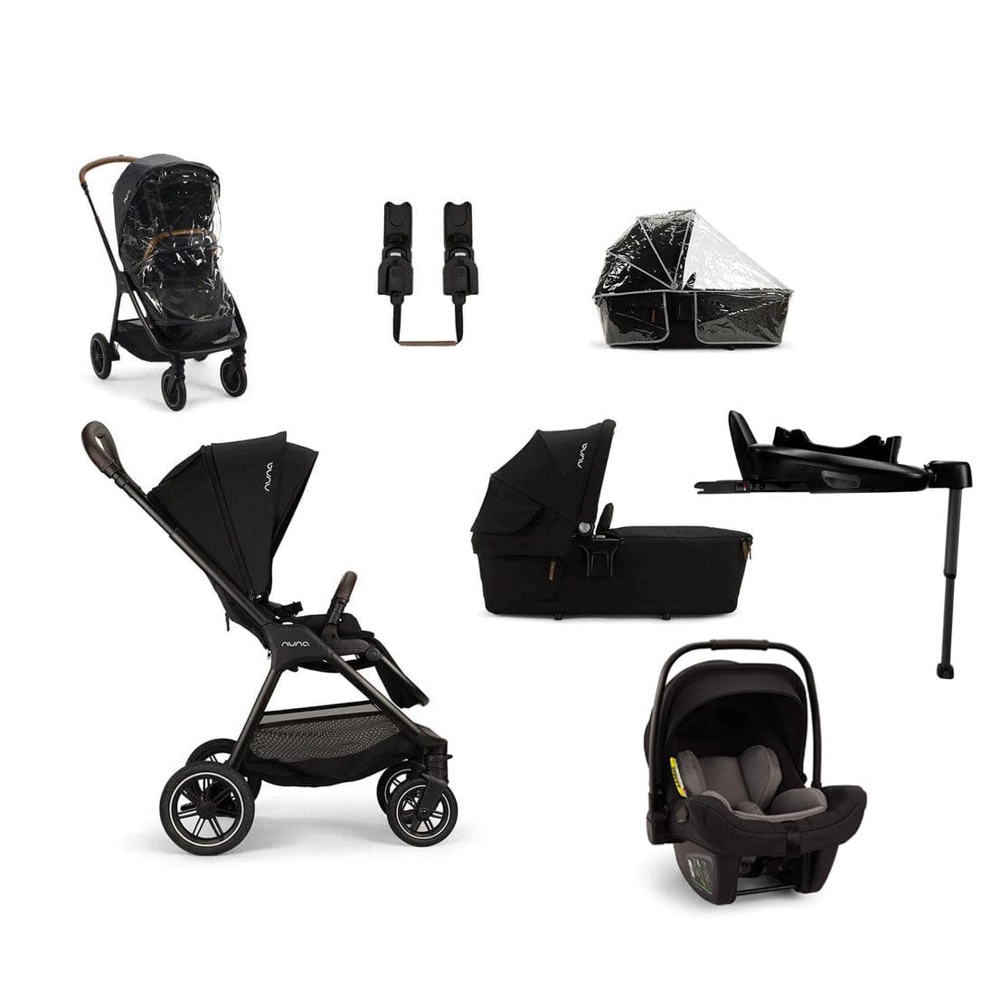Nuna TRIV Next Generation Pipa Bundle in Caviar Travel Systems Z2BNTRIV1025UK 5056080617138