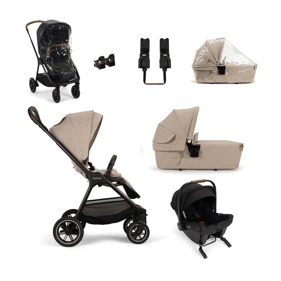 Nuna TRIV Next URBN Bundle in Biscotti Travel Systems Z2BNTRIV1021UK 5056080617091