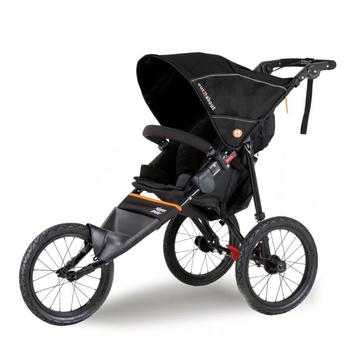 Out n About Nipper Sport V5 Summit Black 3 Wheelers NIPSP-01SBV5