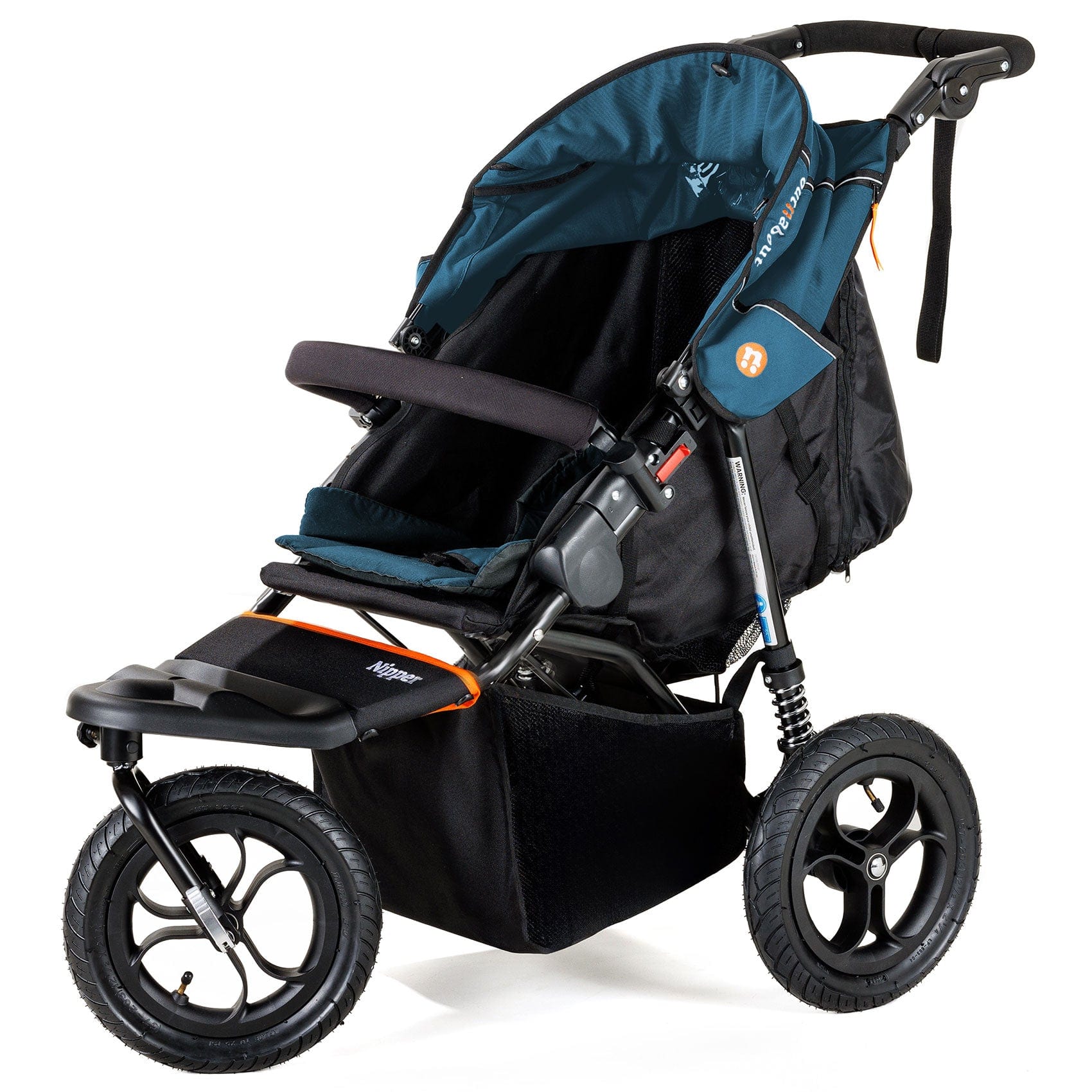 Out n About Nipper V5 Pushchair Highland Blue 3 Wheelers NIP-01BLUv5 5060167546136