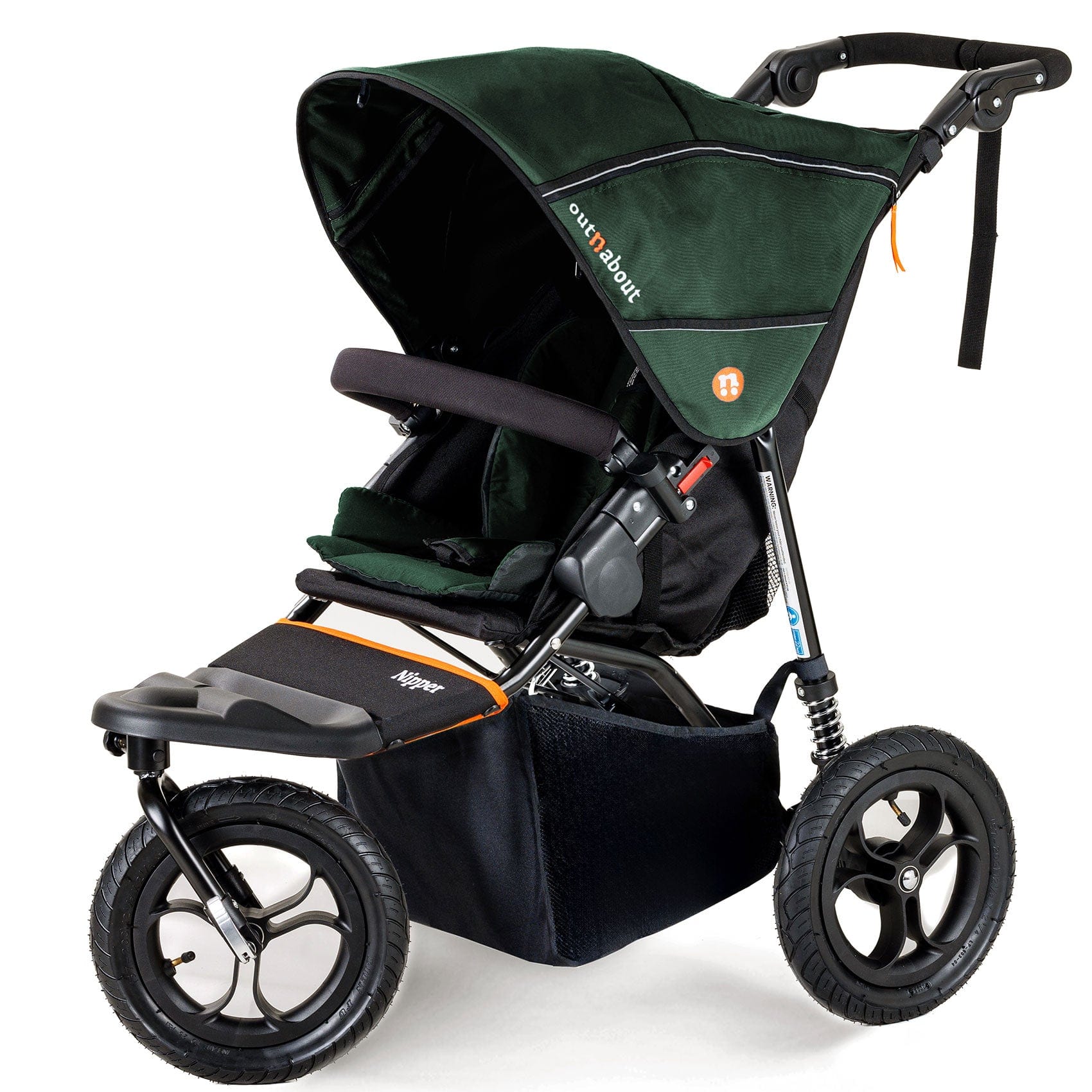 Out n About Nipper V5 Pushchair Sycamore Green 3 Wheelers NIP-01GRNv5 5060167546129