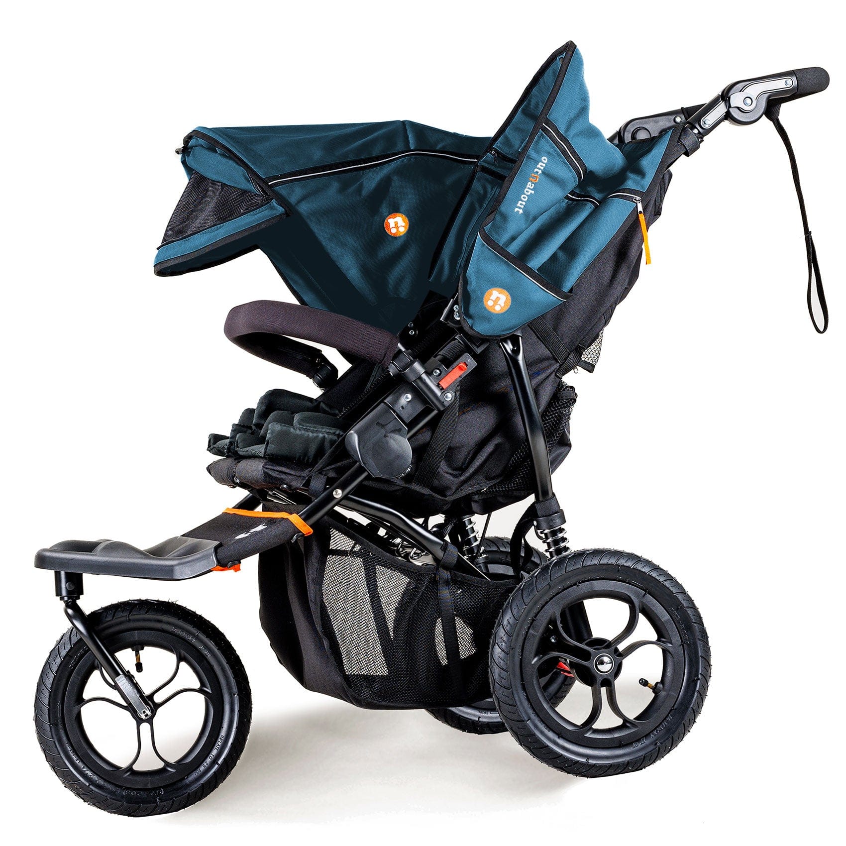 Out n About Double Nipper V5 Highland Blue Double & Twin Prams NIP-02BLUv5 5060167546181