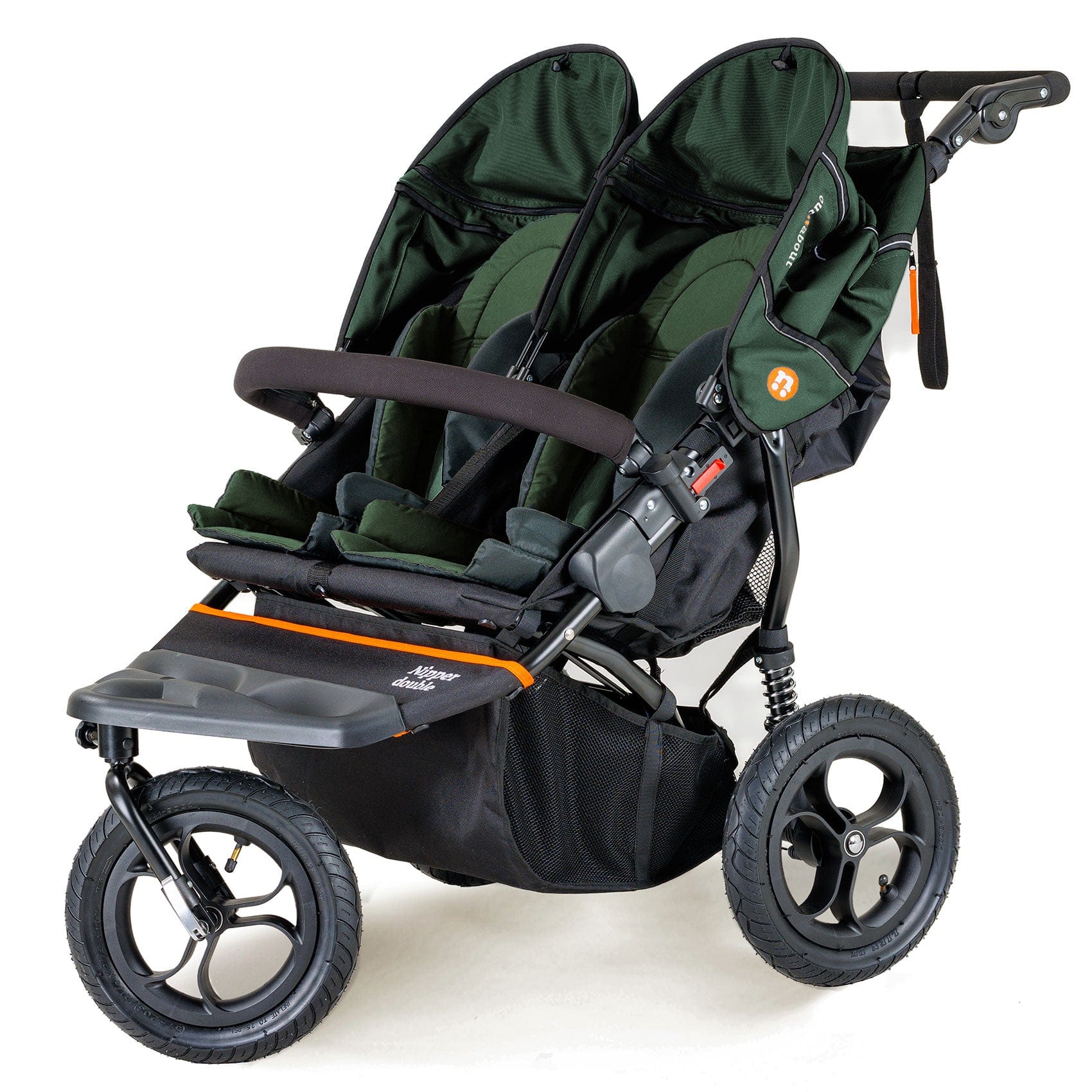 Out n About Double Nipper V5 Sycamore Green Double & Twin Prams NIP-02GRNv5 5060167546174