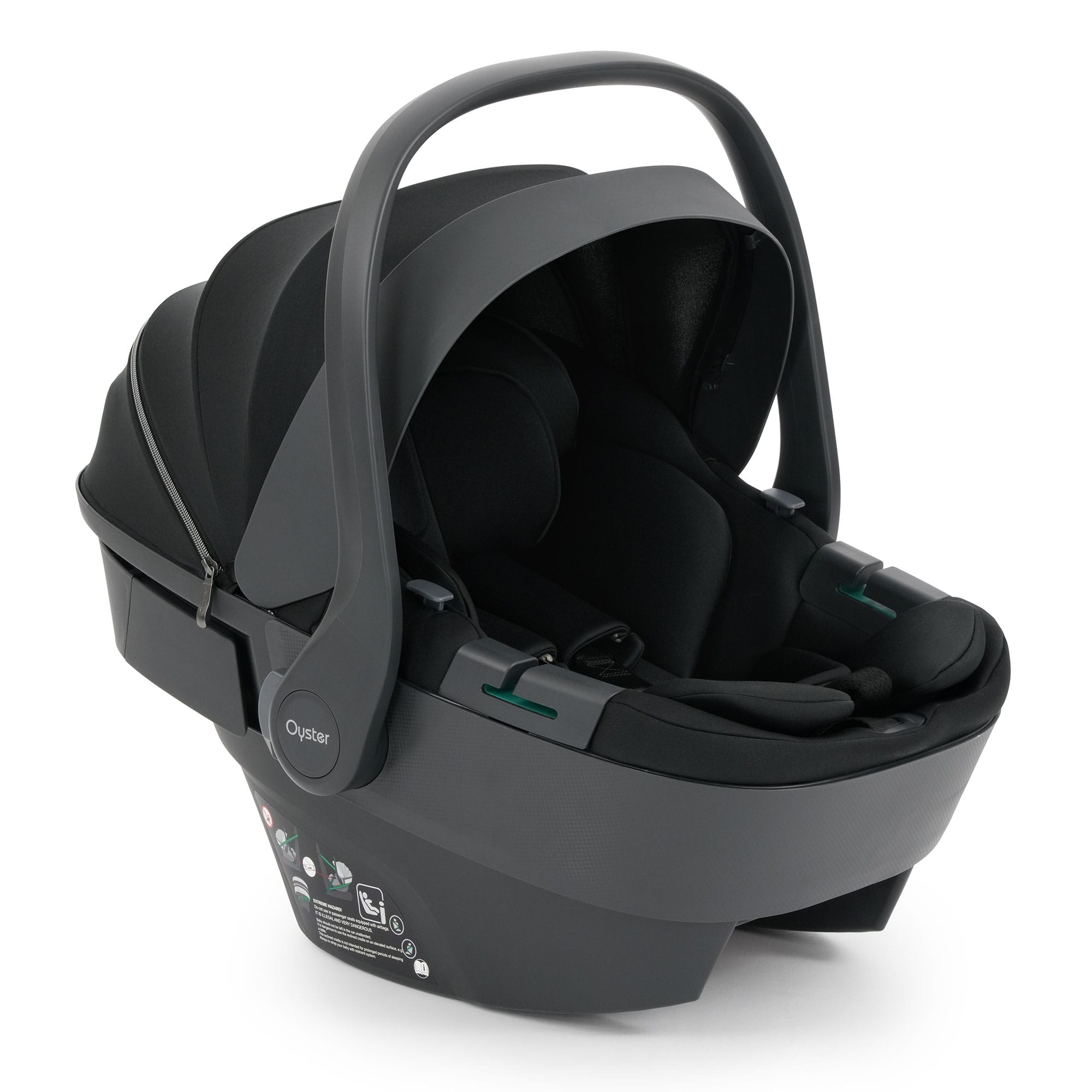 Oyster Capsule 360 i-Size Car Seat in Liquorice Baby Car Seats OVICLI 5061058984266