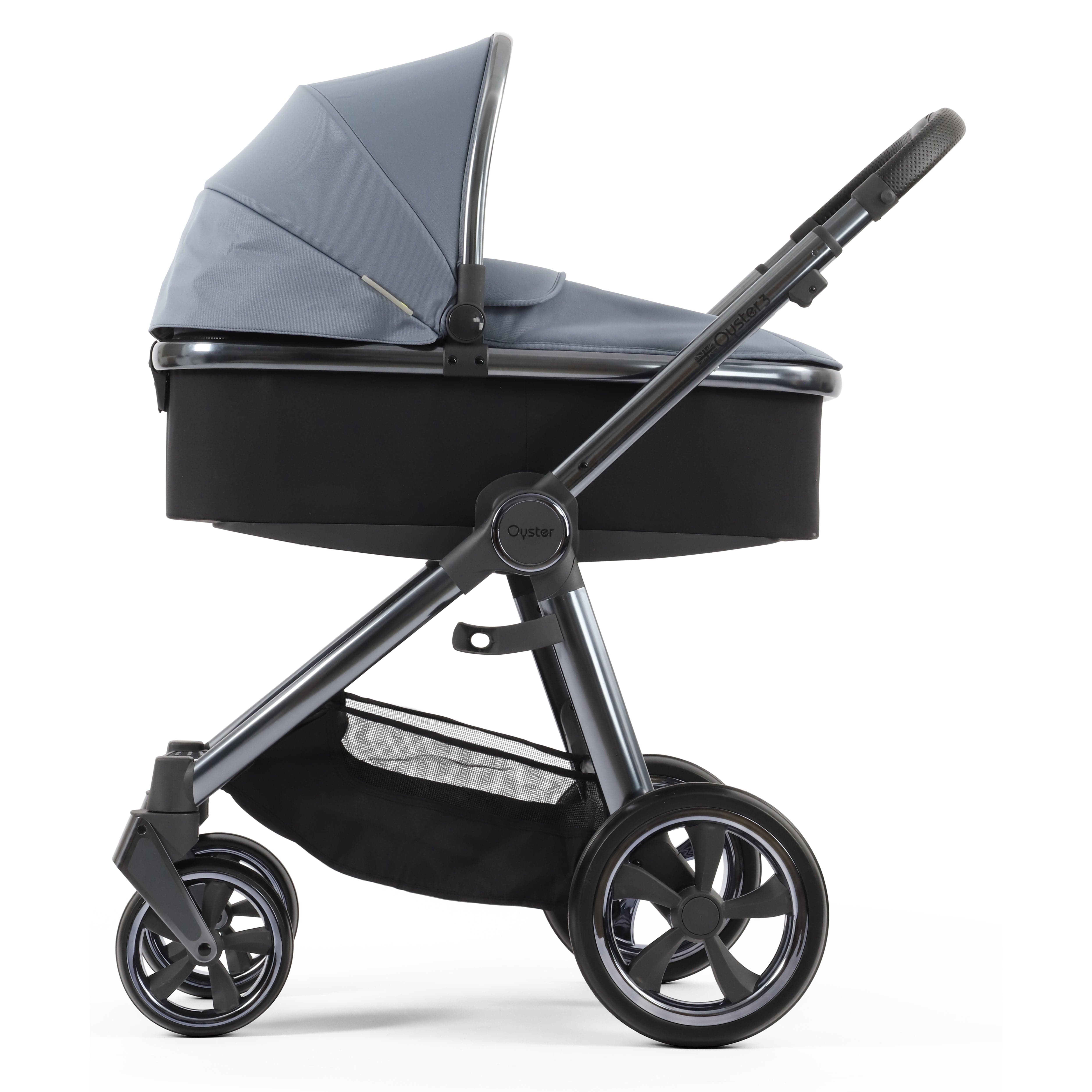 BabyStyle Oyster3 Pram & Carrycot Dream Blue Baby Prams 14731-DMB 5060711567228