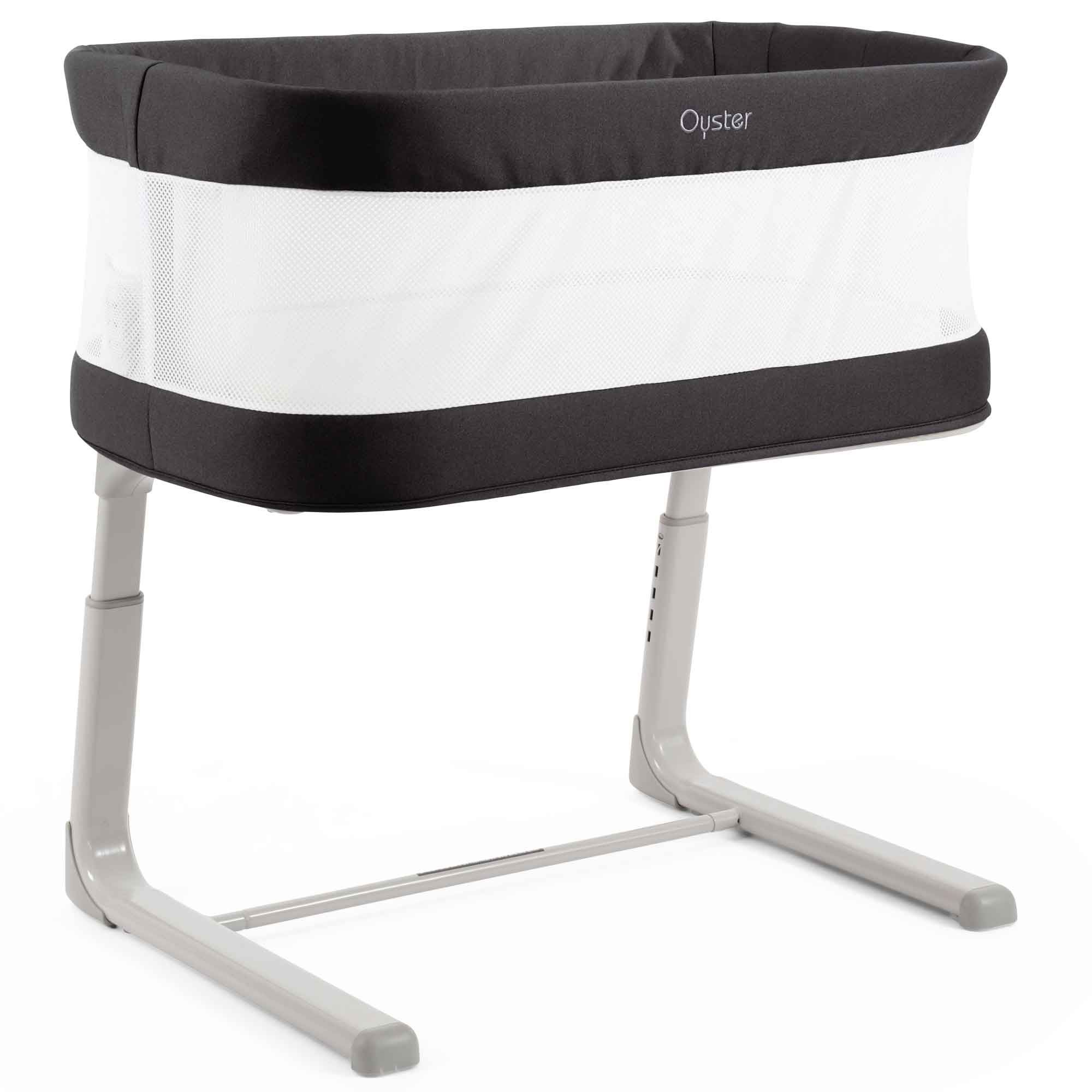 Oyster Wiggle Crib in Carbonite Cribs OYWCCR 5060711567150