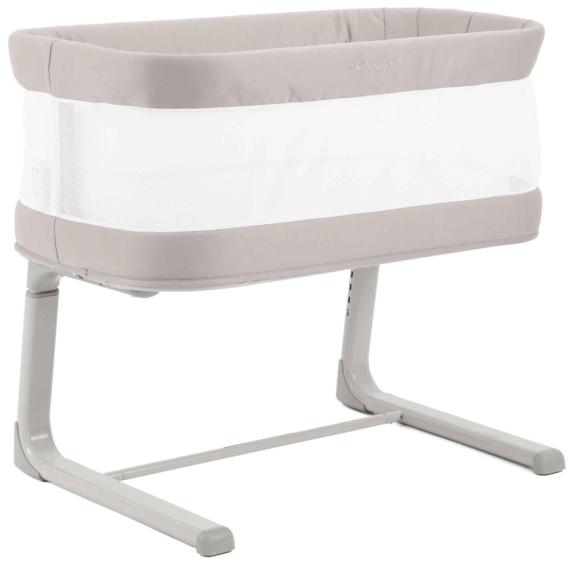 Oyster Wiggle Crib in Stone Cribs OYWCST 5060711567174