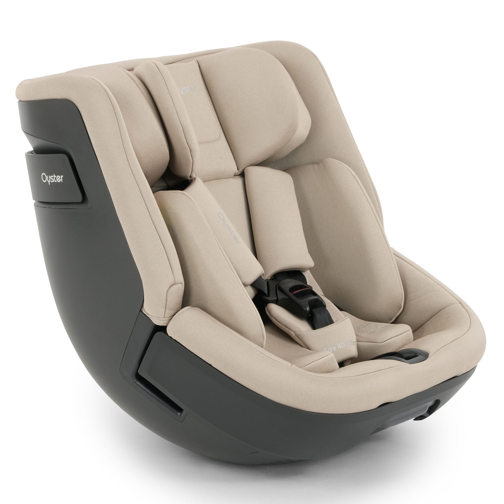 Oyster Toddler 360 i-Size Car Seat in Buttermilk Toddler Car Seats