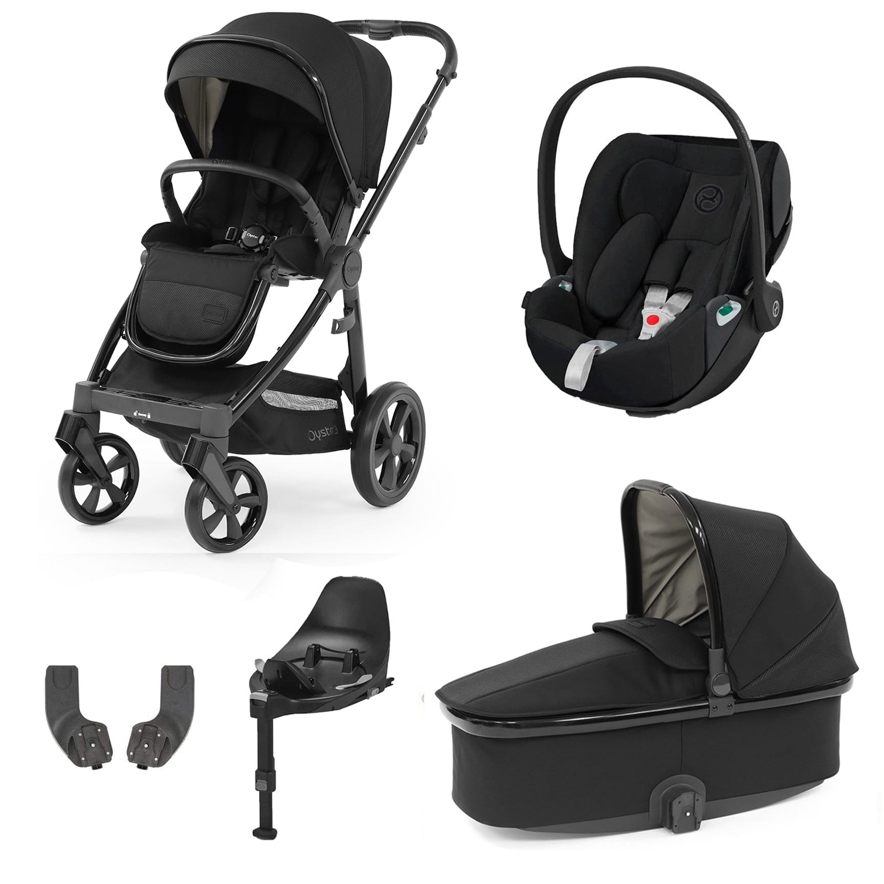 Babystyle Oyster 3 Essential Bundle with Car Seat in Pixel Travel Systems 14752-PXL 5060711565668