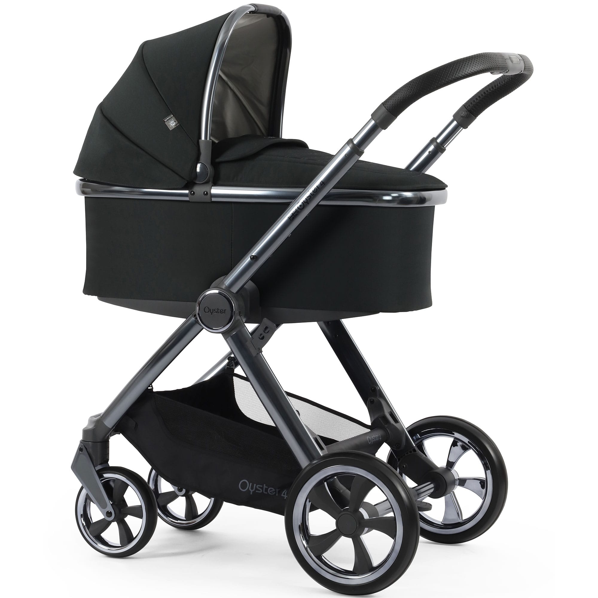 Oyster 4 Essential Bundle in Black Olive Travel Systems