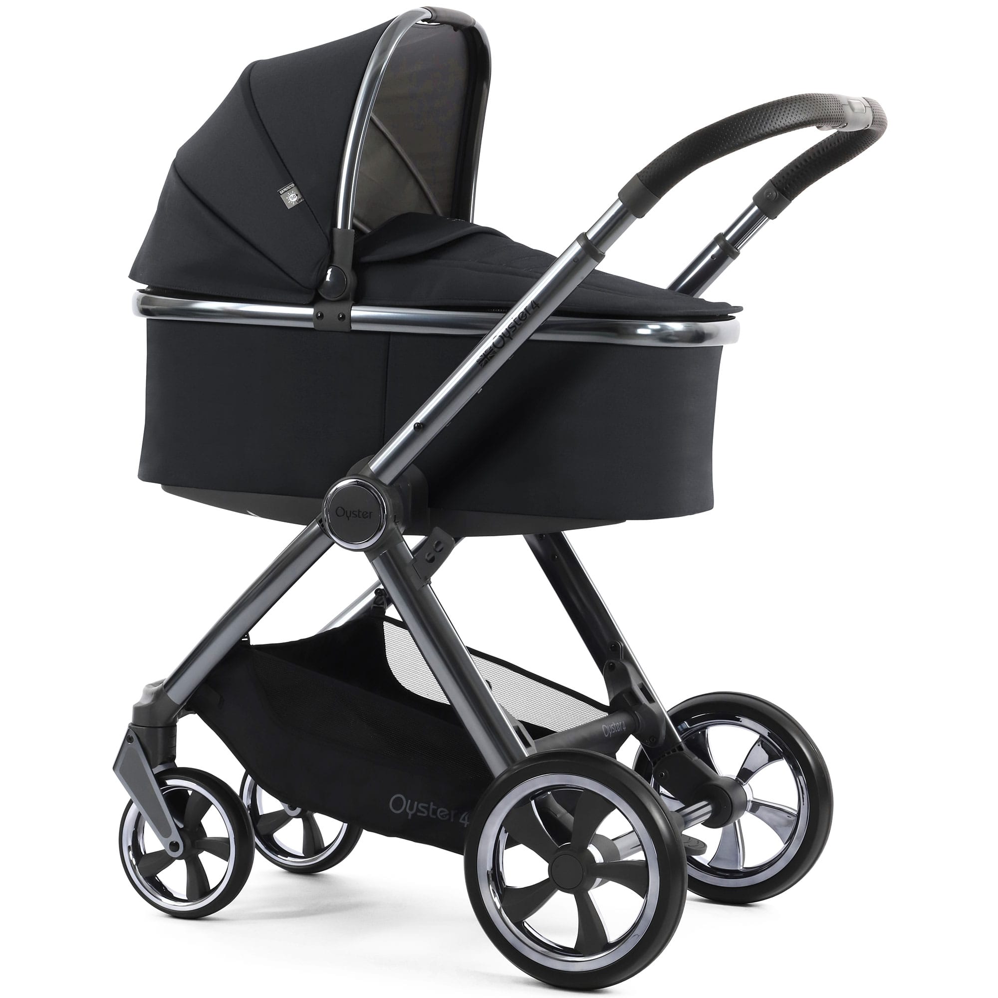 Oyster 4 Luxury Bundle in Carbonite Travel Systems