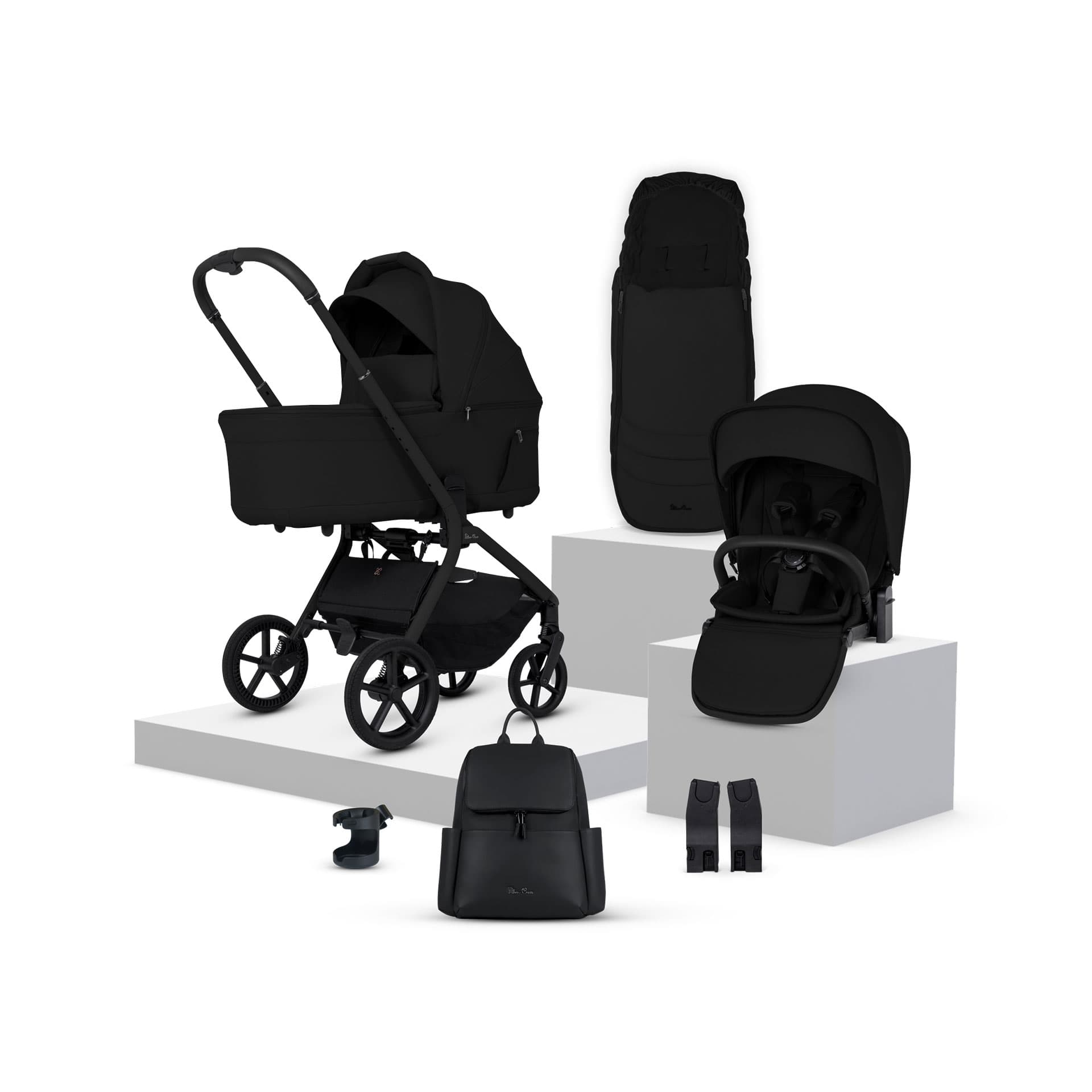 Silver Cross Breez Accessory Bundle in Onyx Baby Prams IBA.OX1 5055836934673
