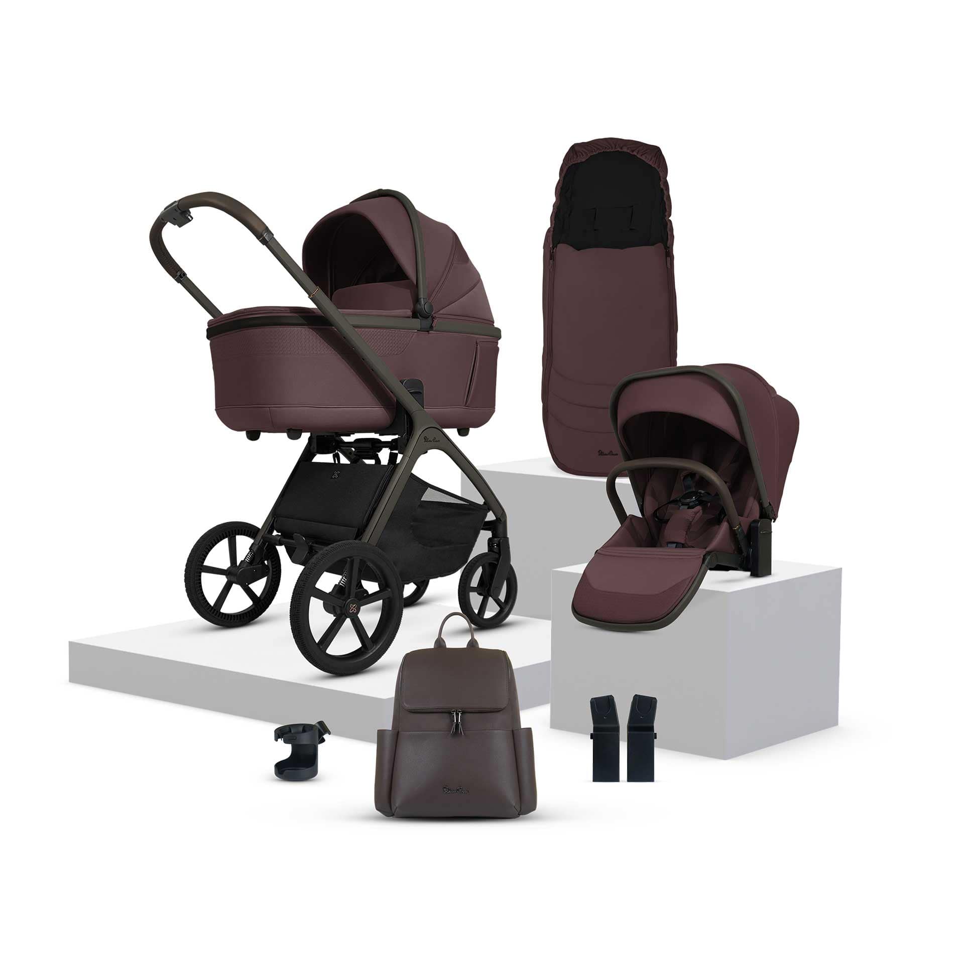 Silver Cross Cove Accessory Bundle in Damson Baby Prams IC.DS 5055836931047