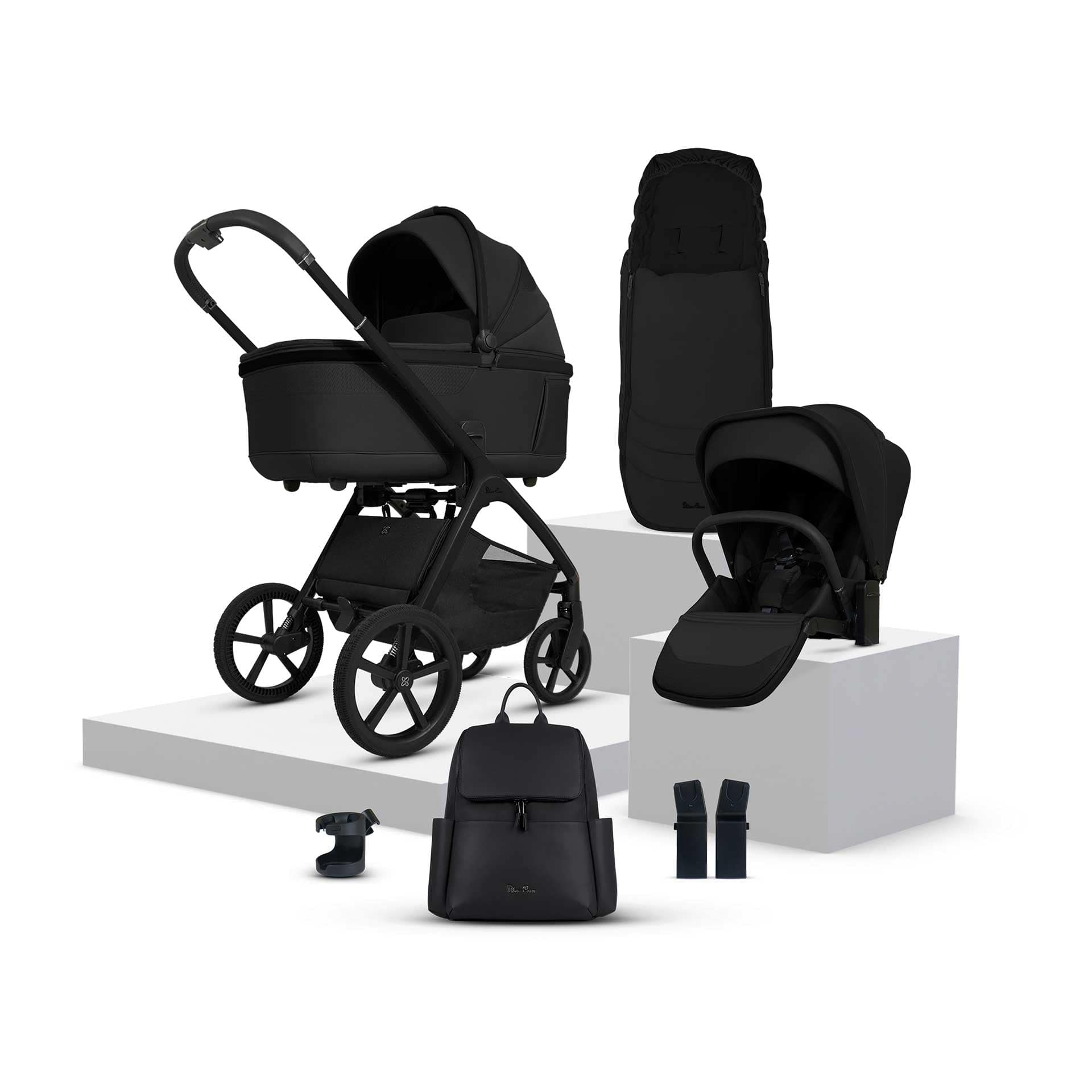 Silver Cross Cove Accessory Bundle in Onyx Baby Prams IC.OX 5055836931061