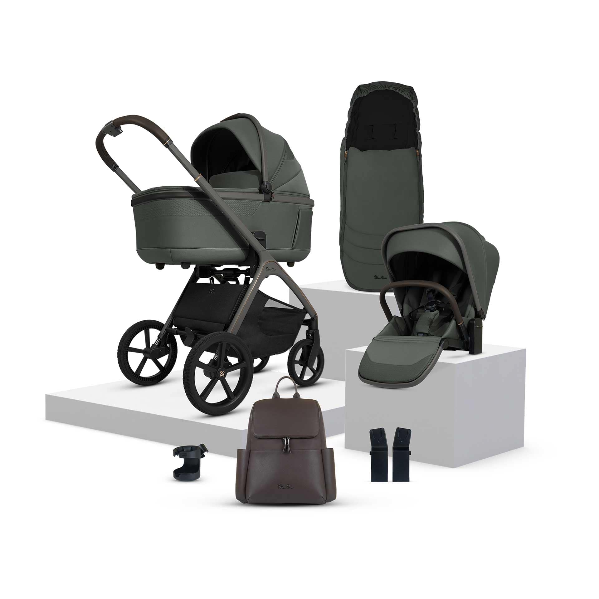 Silver Cross Cove Accessory Bundle in Pewter Baby Prams IC.PW 5055836931078