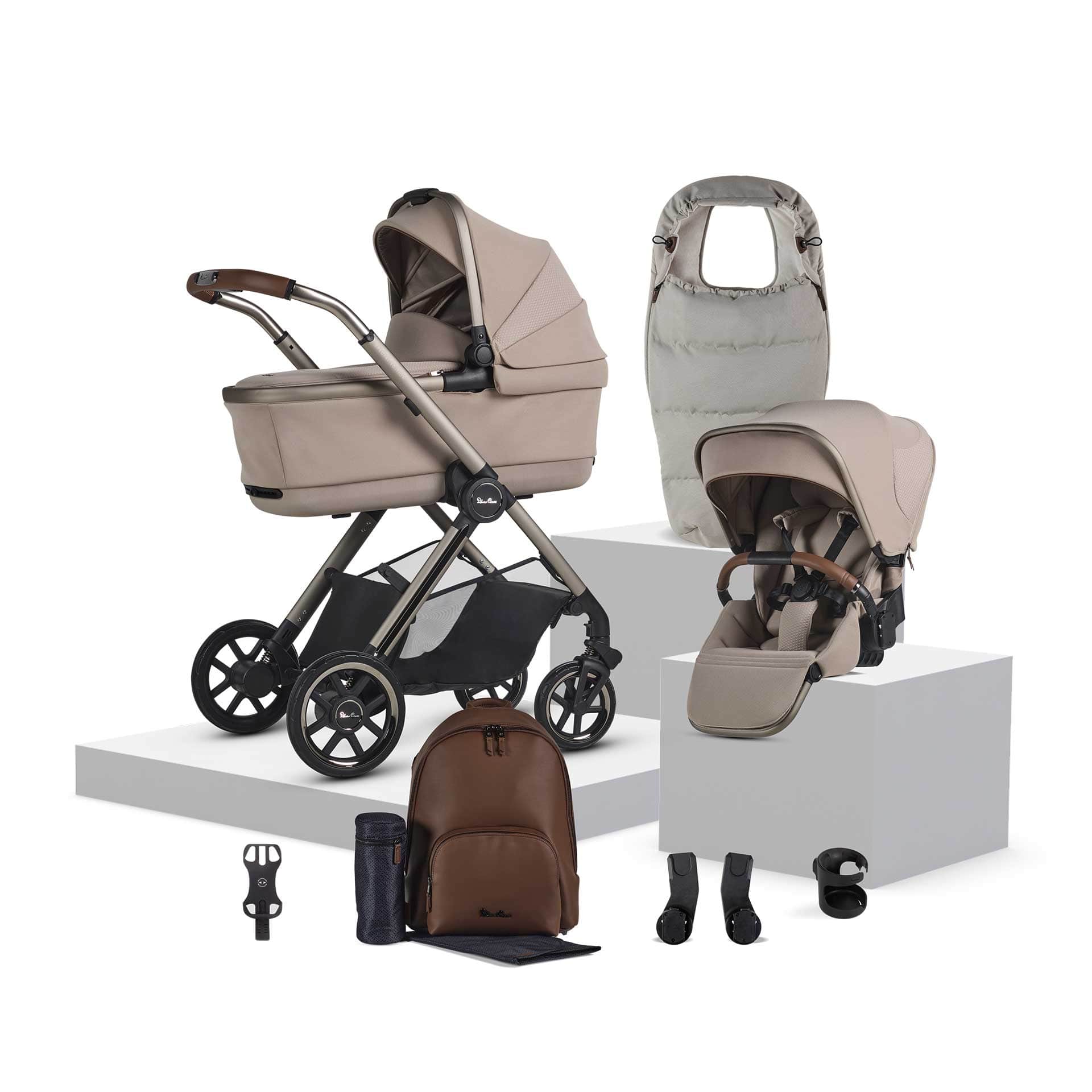 Silver Cross Reef 2 Special Edition Pram - Frappe Baby Prams ISE-FP 5055836928412