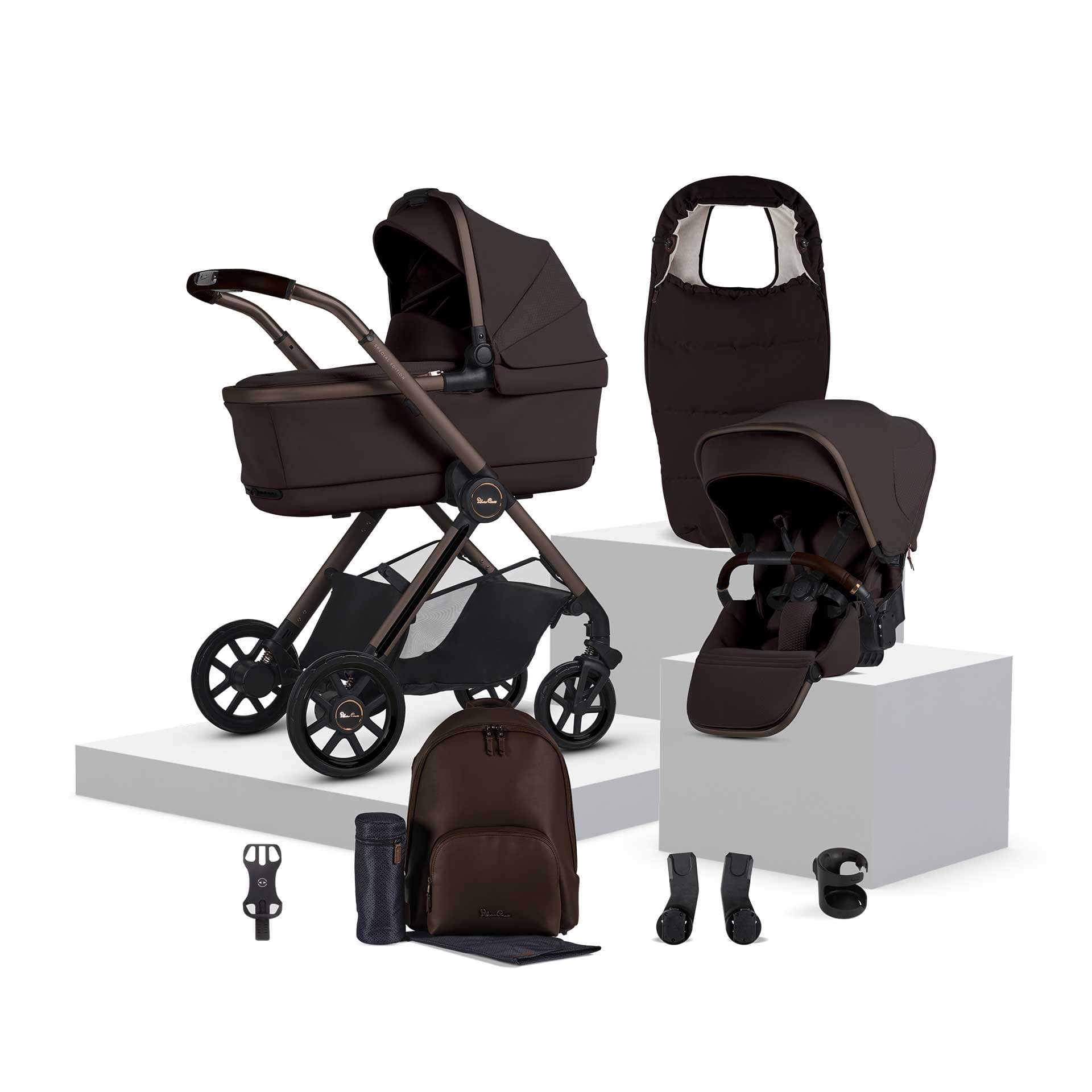 Silver Cross Reef 2 Special Edition Pram - Ganache Baby Prams ISE-GN 5055836928429