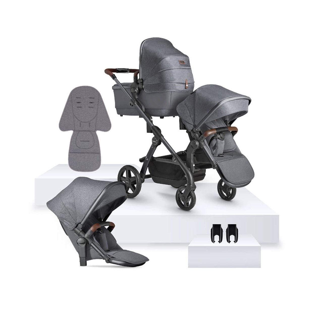 Silver Cross Wave 3 in Lunar Baby Prams KTW3.LU 5055836924742