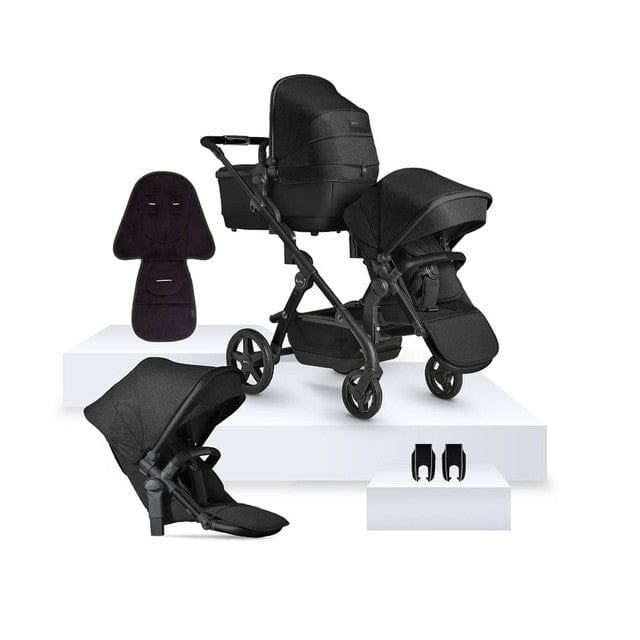 Silver Cross Wave 3 in Onyx Baby Prams KTW3.OX 5055836924759