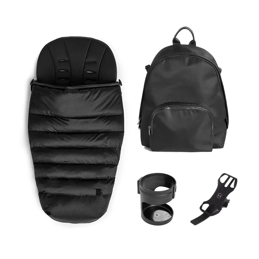 Silver Cross Tide Accessory Pack Black Footmuffs & Liners SX5254.BK 5055836926562