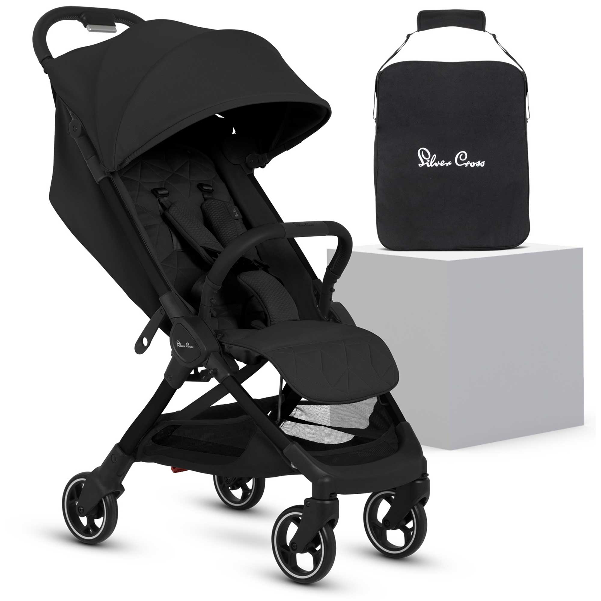 Silver Cross Clic 2 Compact Stroller in Space Pushchairs & Buggies SX2331.SP 5055836931306