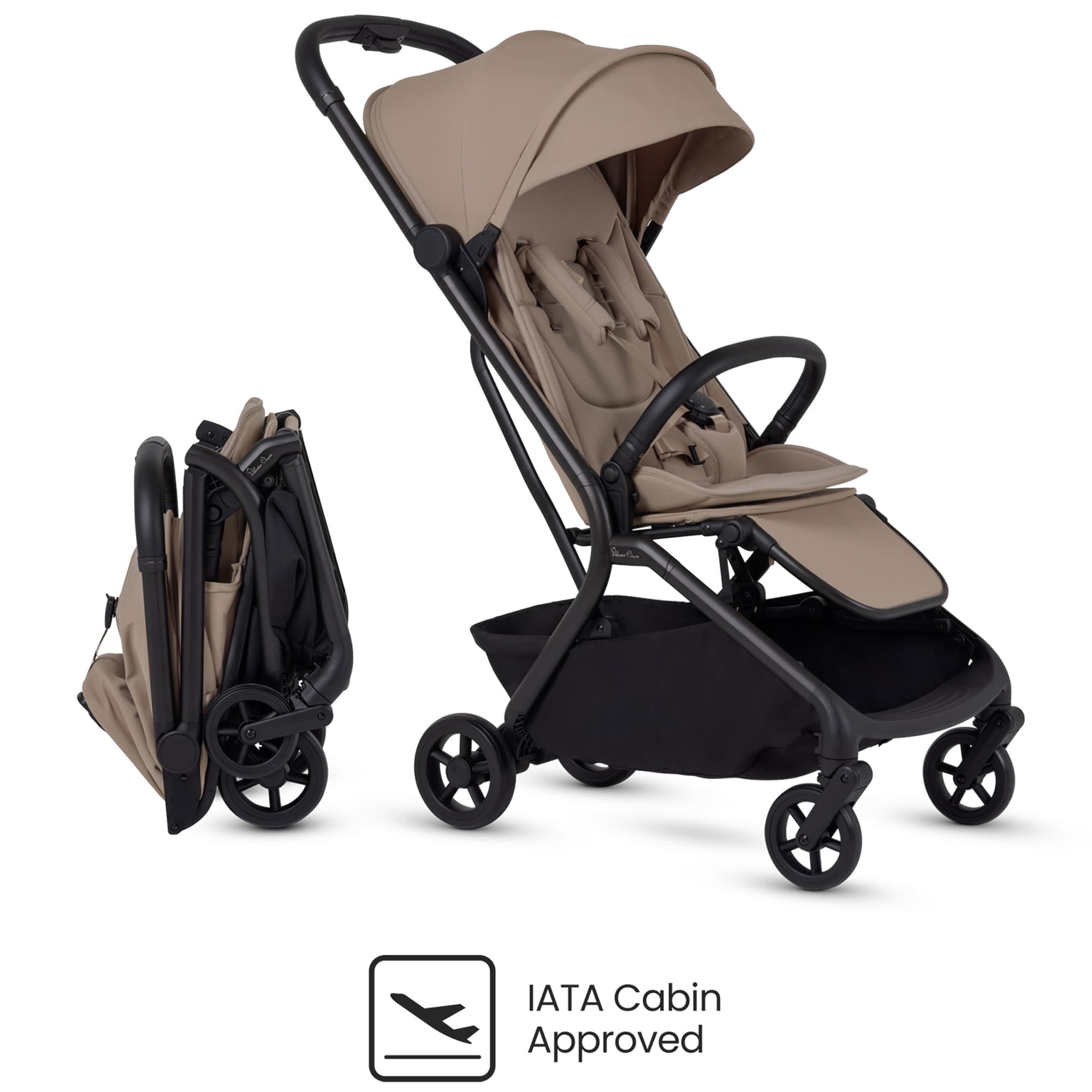 Silver Cross Nia Stroller in Champagne Pushchairs & Buggies SX2347.CP 5055836933843