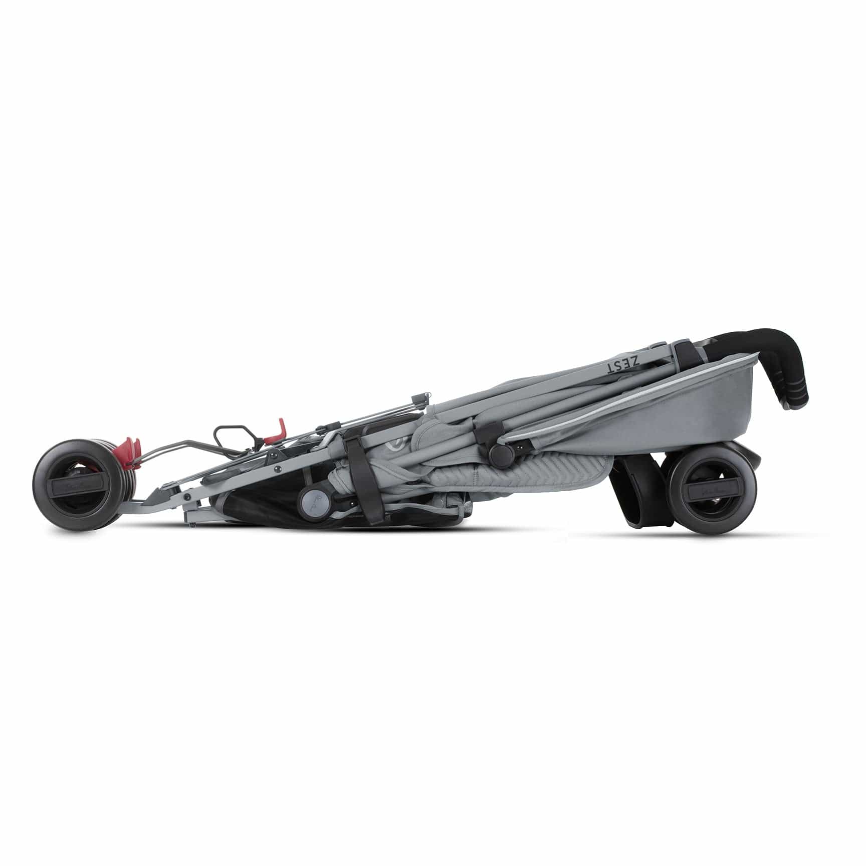 Silver Cross Zest Stroller With Free Footmuff - Glacier Pushchairs & Buggies 14573-GLA 5055836924155
