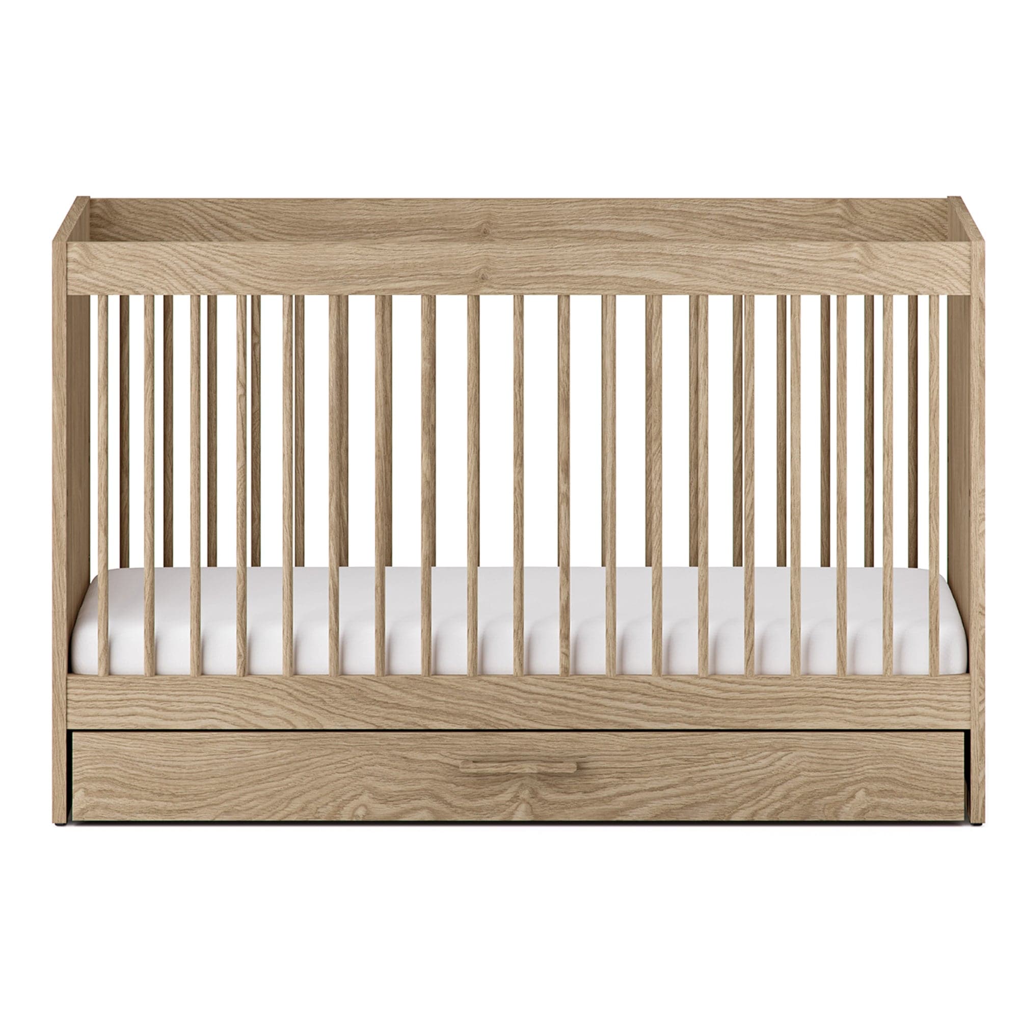 Silver Cross Geneva Cot Bed in Oak Silver Cross Roomsets SX8194 5055836931108