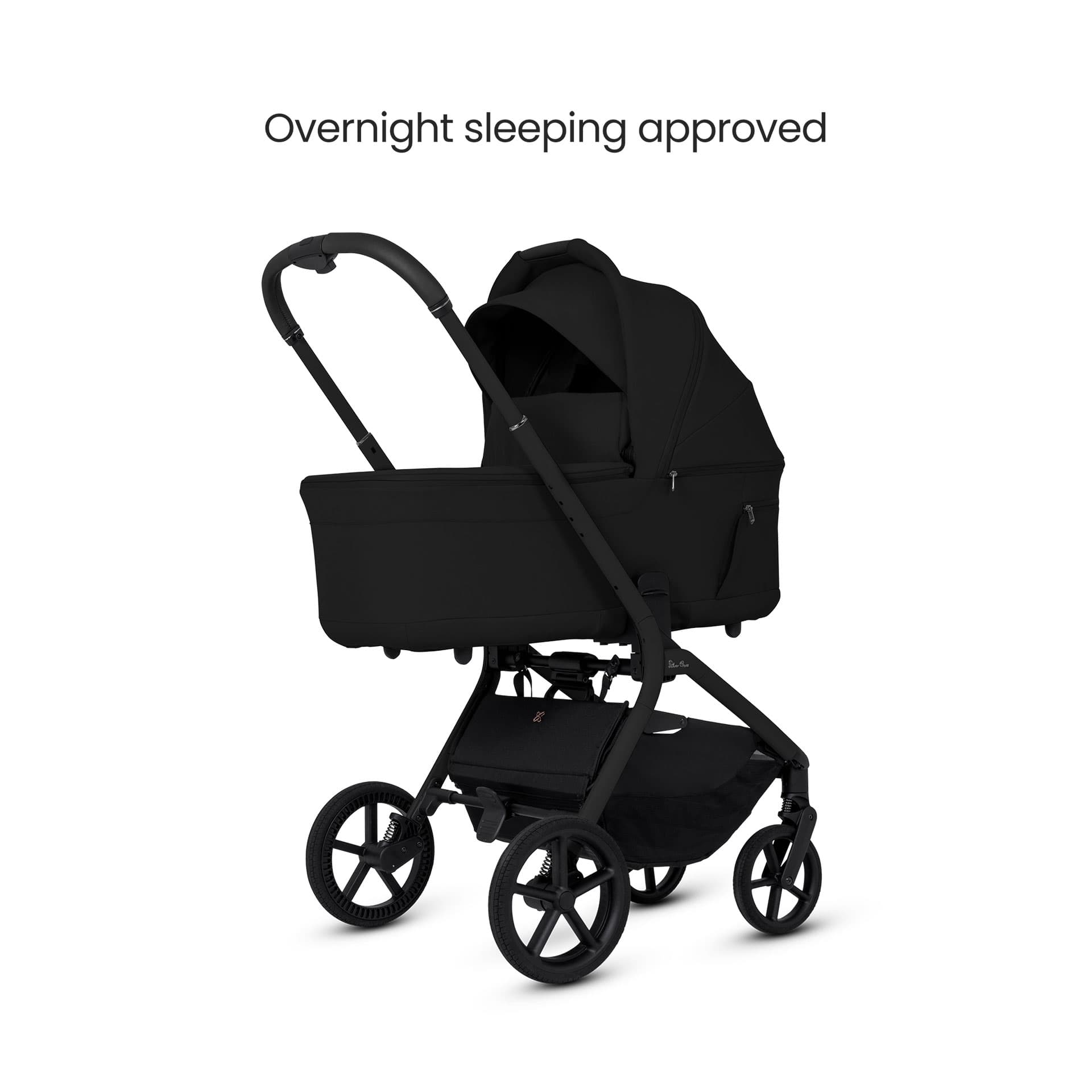 Silver Cross Breez Cybex Bundle in Onyx Travel Systems