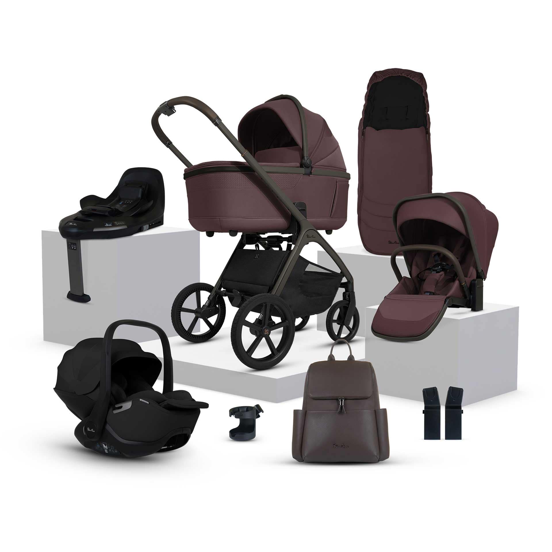 Silver Cross Cove Ultimate 360 Bundle - Damson Travel Systems