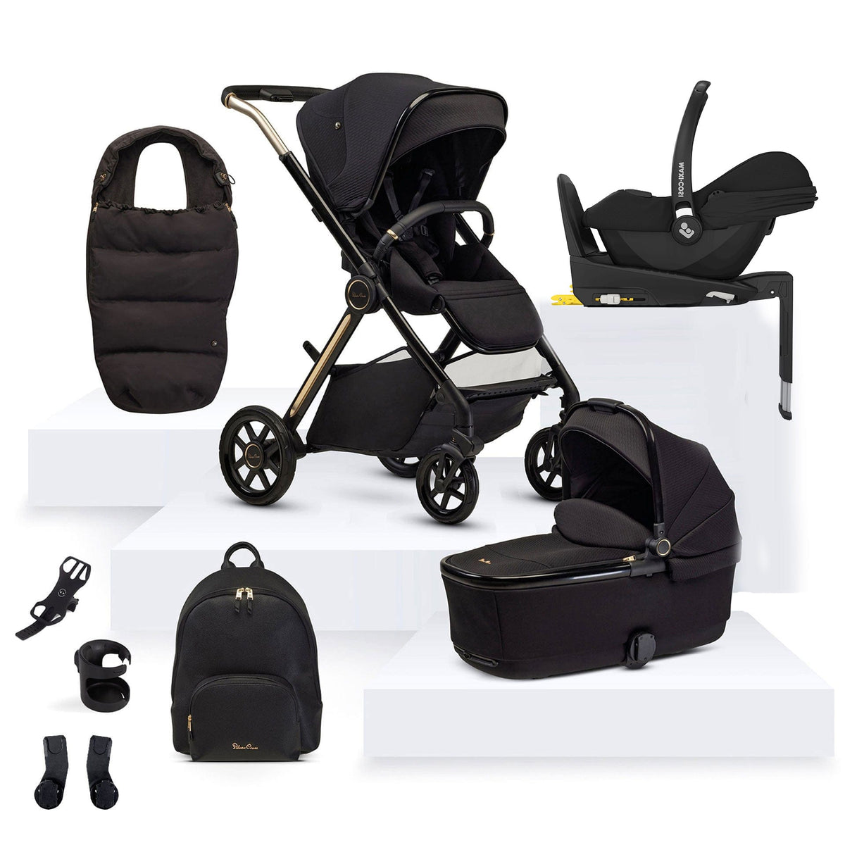 Silver Cross Reef 2 Special Edition Maxi-Cosi Travel System in Espresso Travel Systems 18229-ESP-3 5055836931641