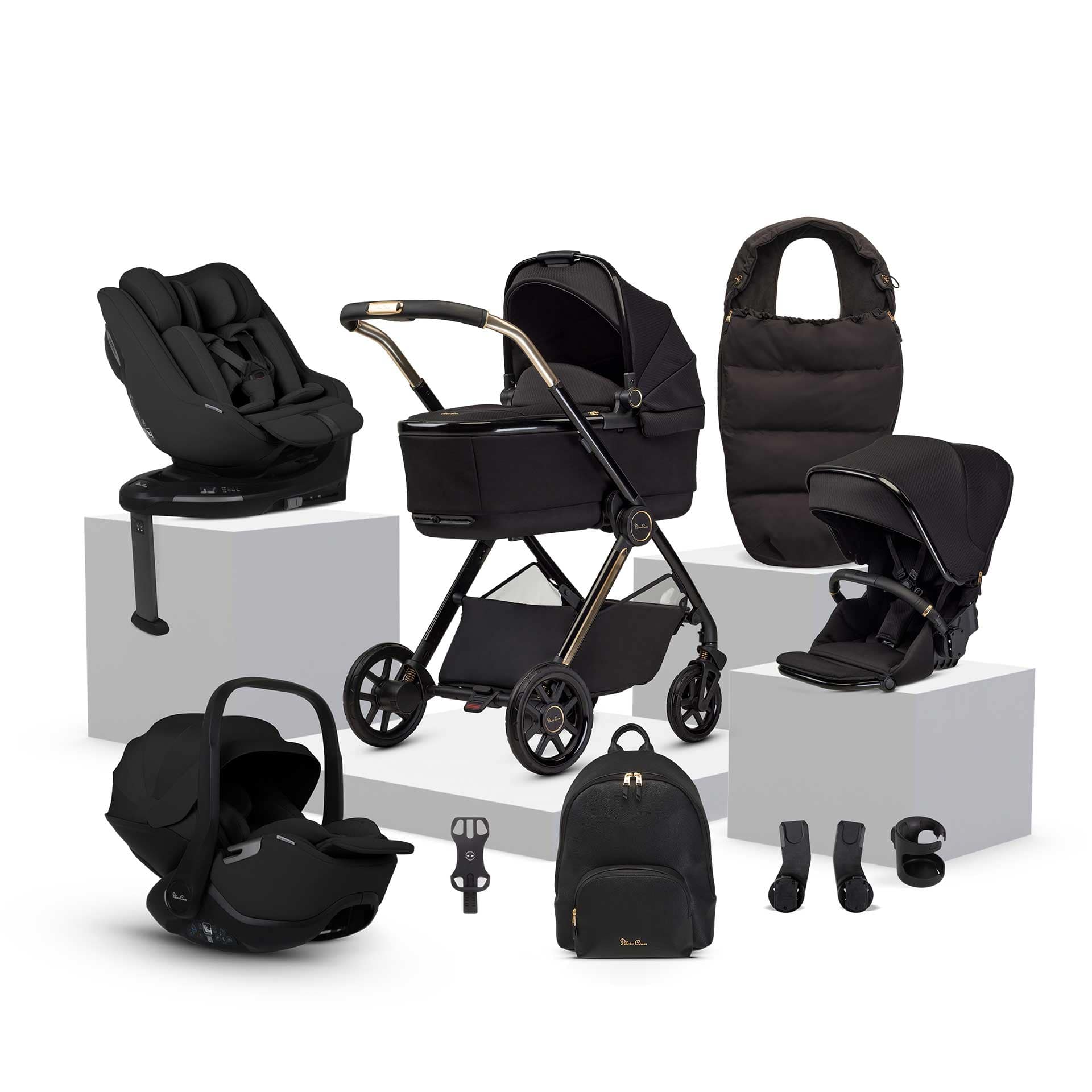 Silver Cross Reef Special Edition Ultimate Family 360 Bundle - Espresso Travel Systems ISEF.EPB 5055836932655